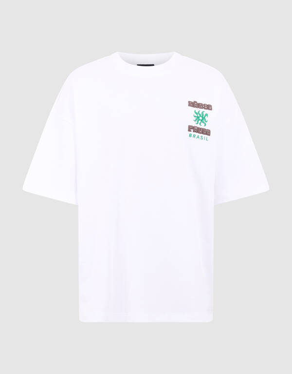 Sao Paolo Artwork T-Shirt Wei&szlig; SHOEBY BOYS