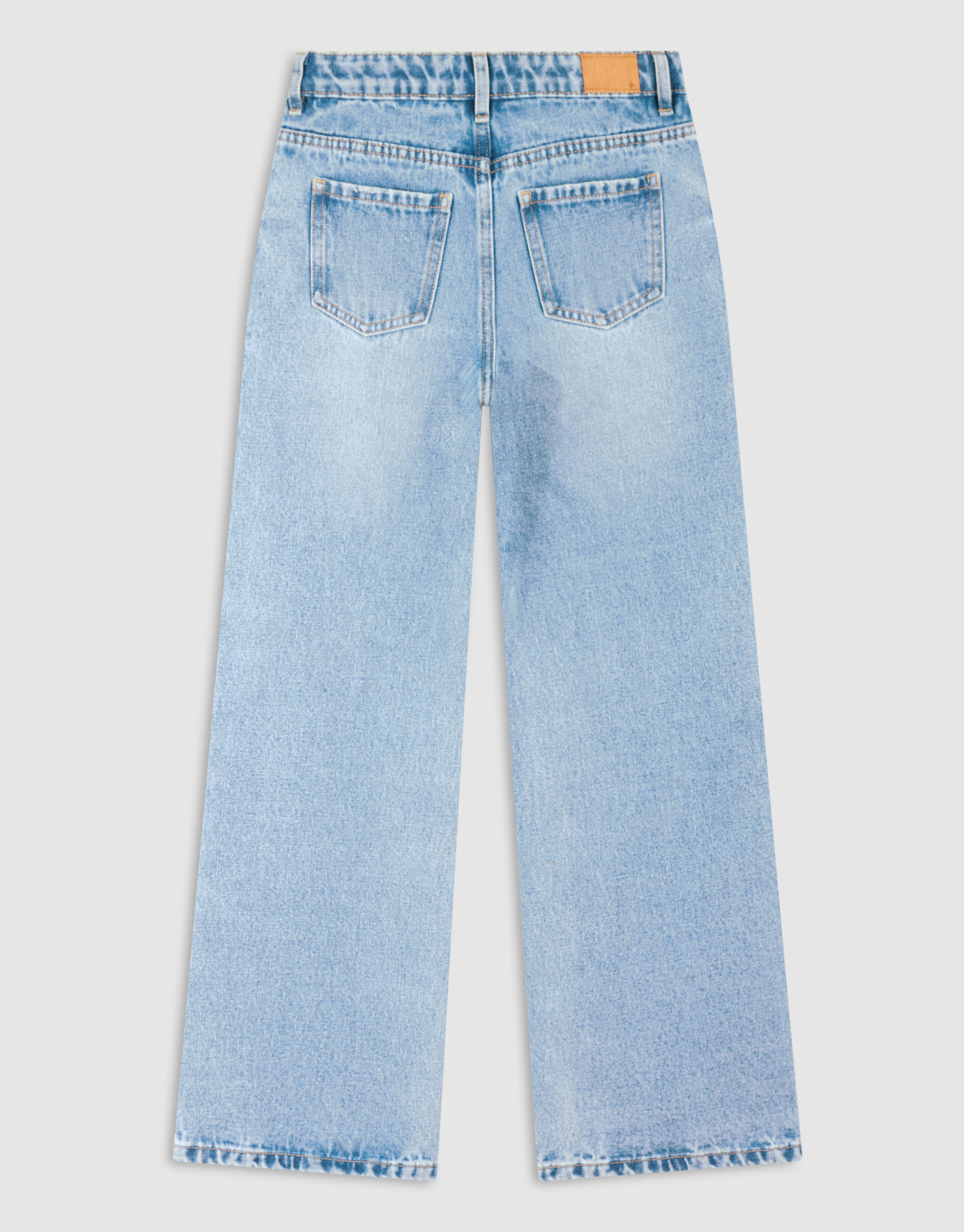 Denim Pearl Straight Fit Jeans Blau SHOEBY GIRLS