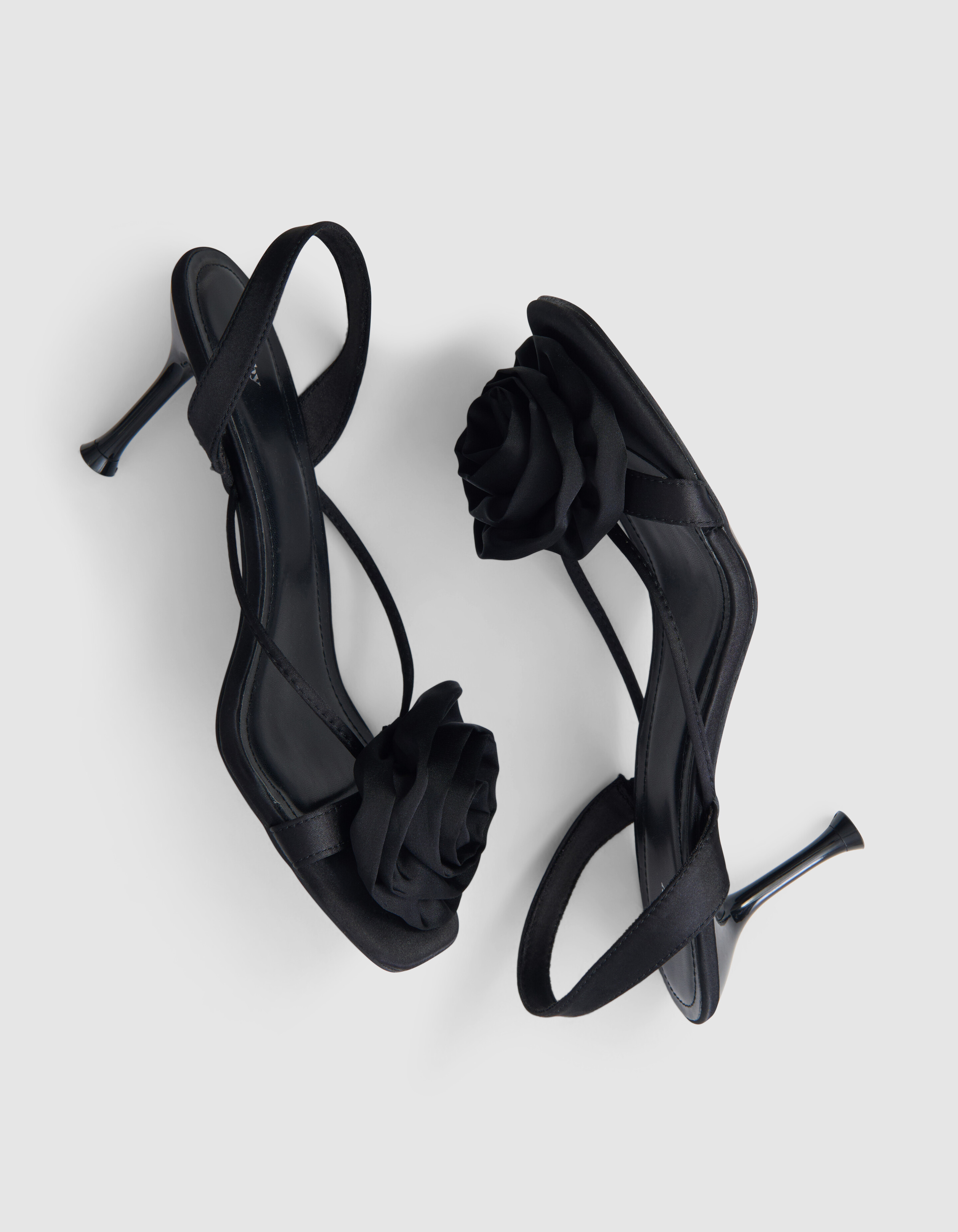 Flower Heels Schwarz SHOEBY SHOES