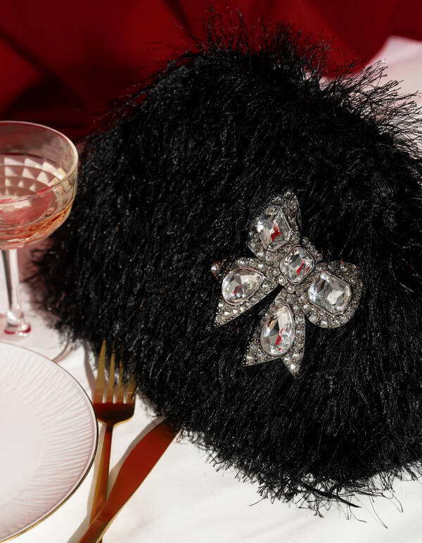 Schleifenbrosche Silber von Fred SHOEBY ACCESSOIRES