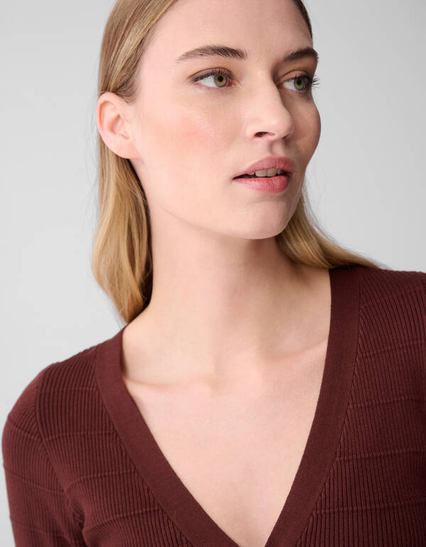 Knopfweste Braun SHOEBY WOMEN