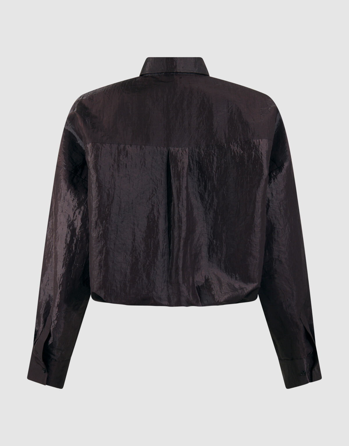 Croco Bluse Dunkelbraun SHOEBY WOMEN