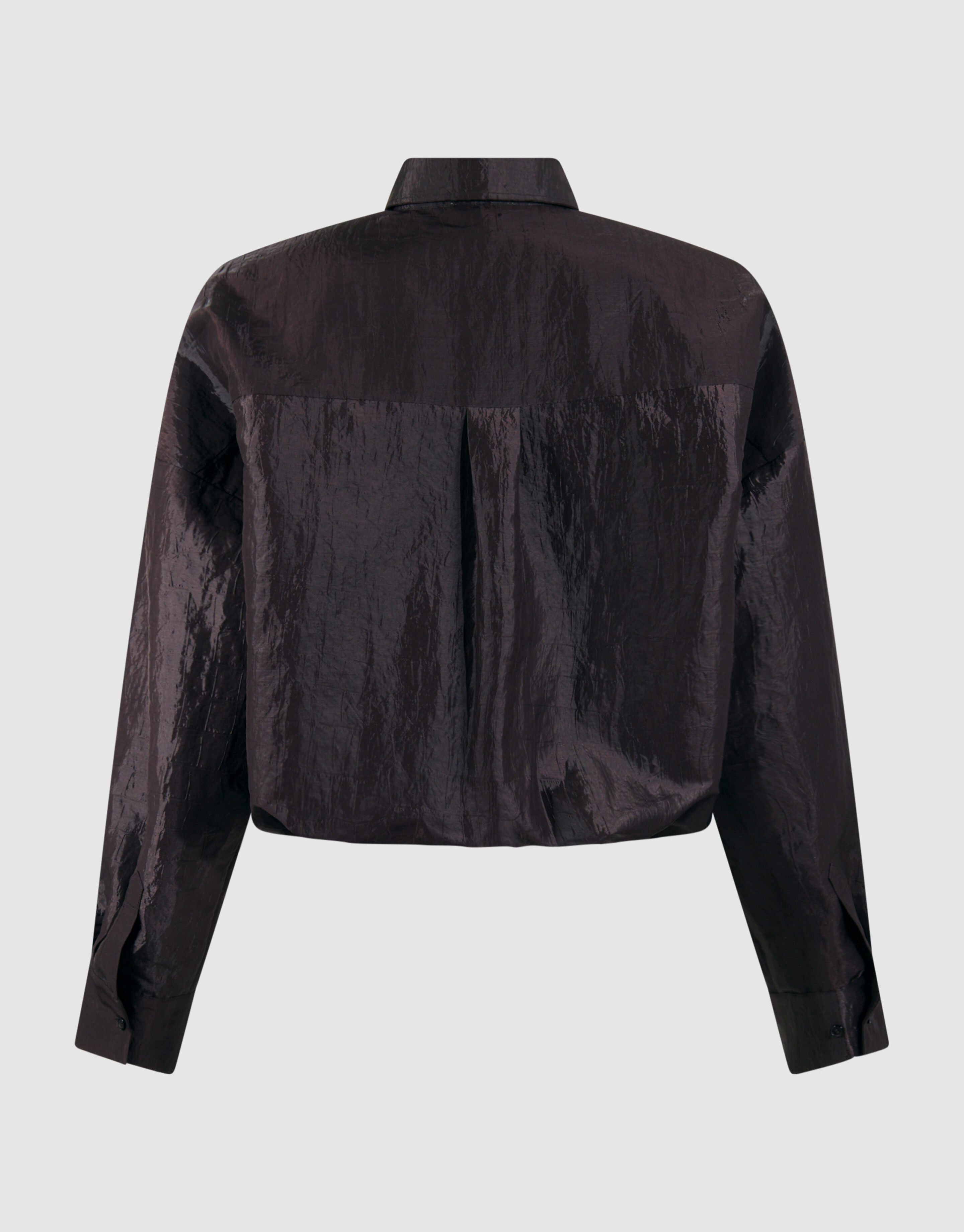 Croco Bluse Dunkelbraun SHOEBY WOMEN