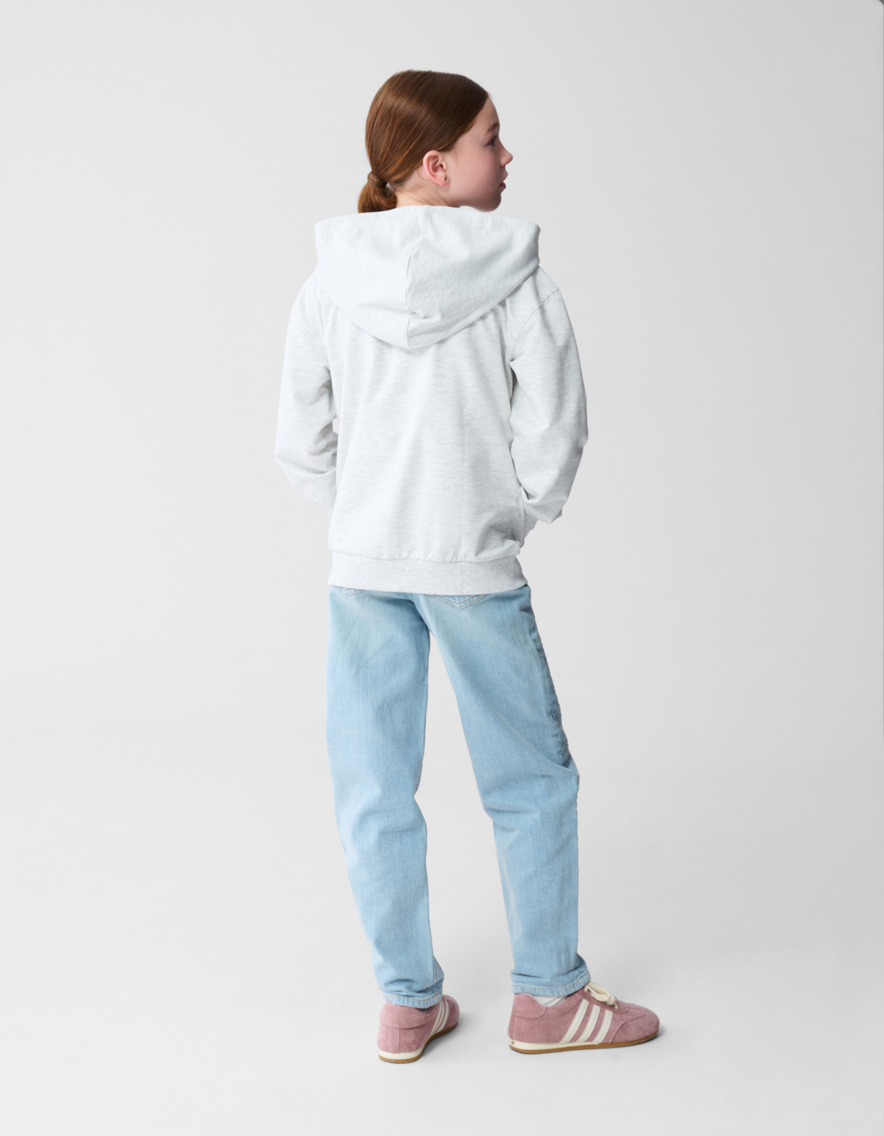 Blume Artwork Weste Hellgrau SHOEBY GIRLS