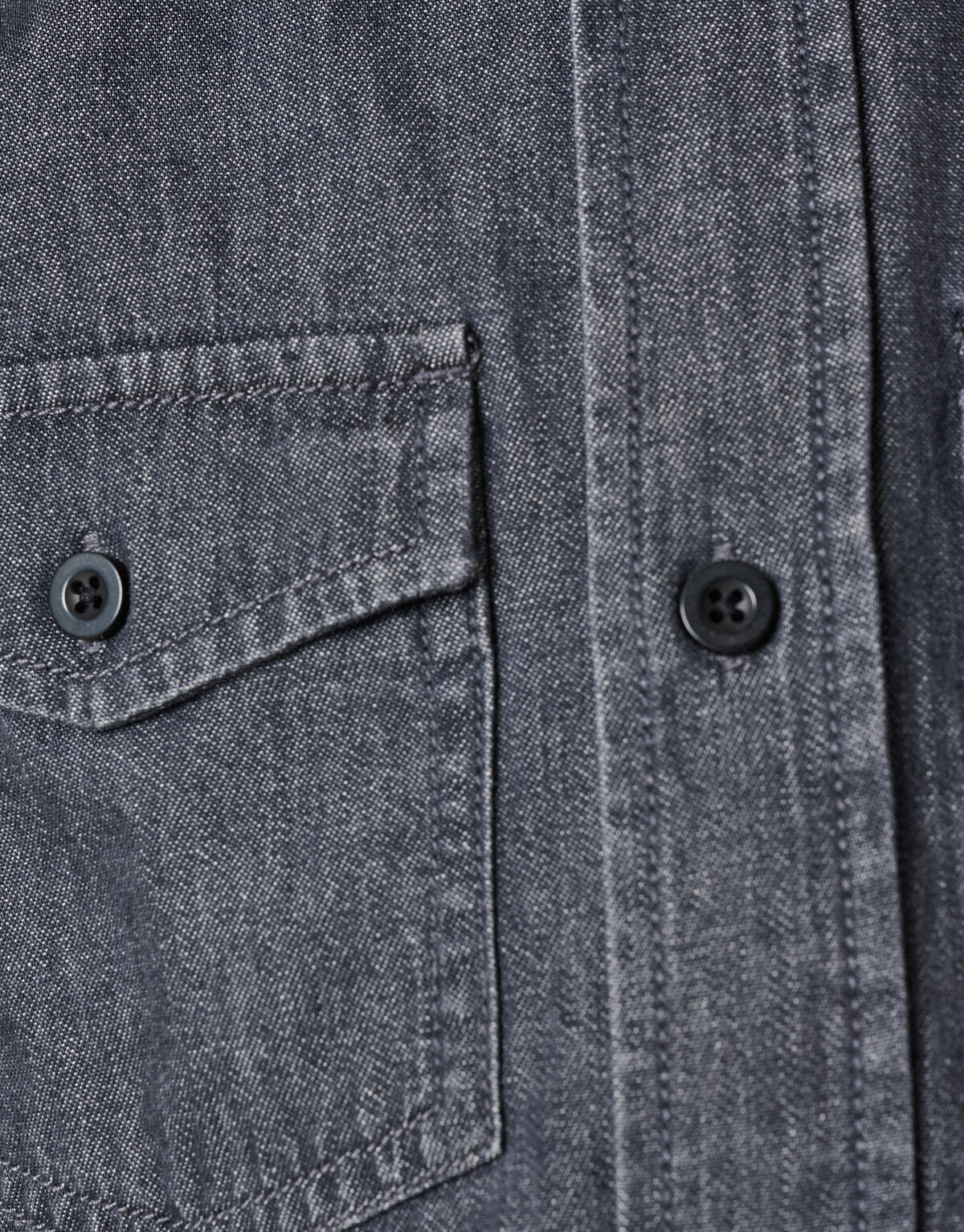 Denim-Hemd Dunkelgrau SHOEBY BOYS