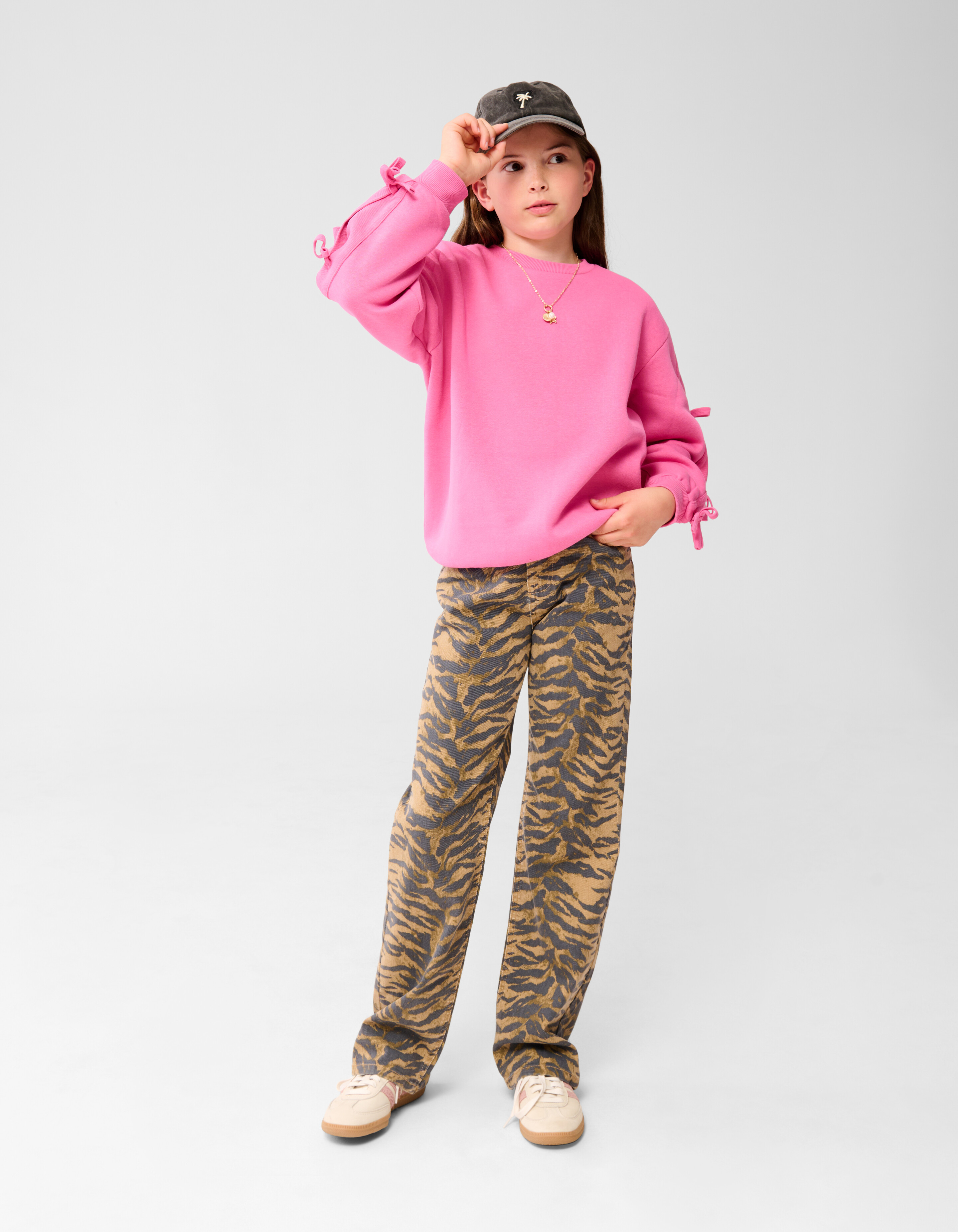 Übergroßer Strickpullover Rosa SHOEBY GIRLS