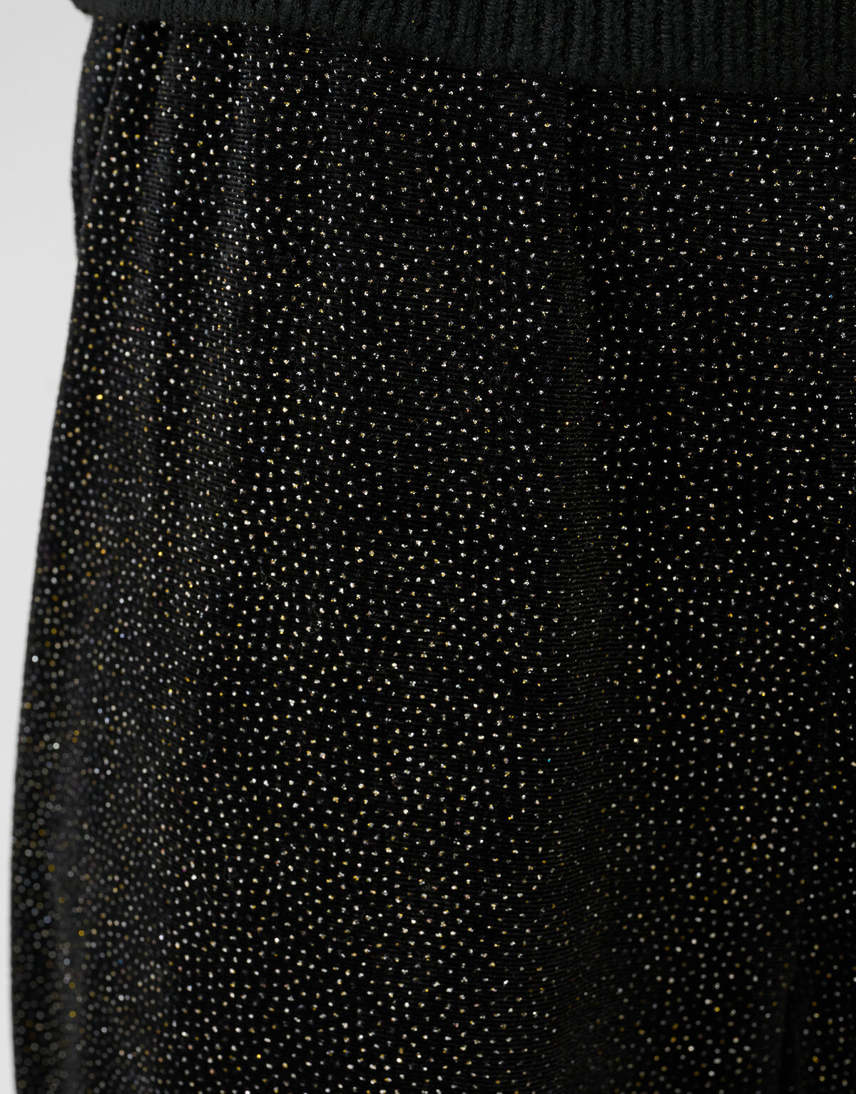 Weite Hose aus Samt in Schwarz SHOEBY GIRLS