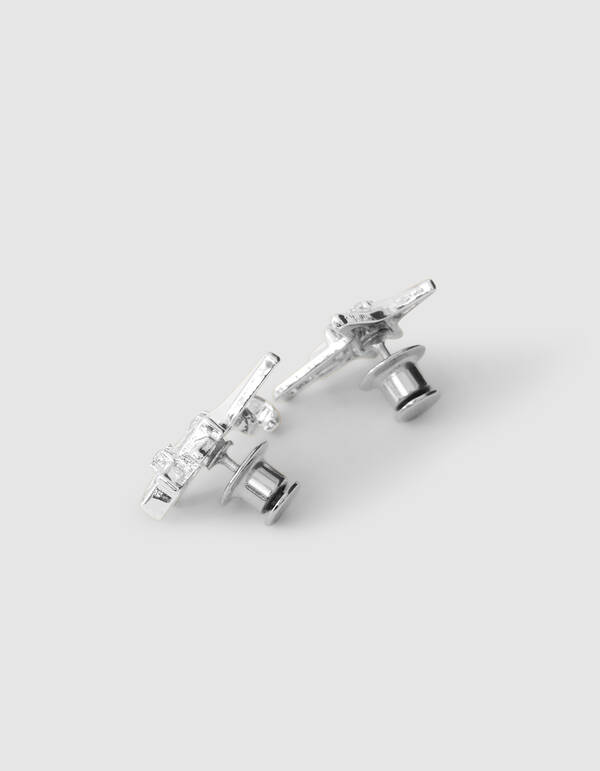 Spark Jeans-Anstecknadeln Silber SHOEBY ACCESSOIRES