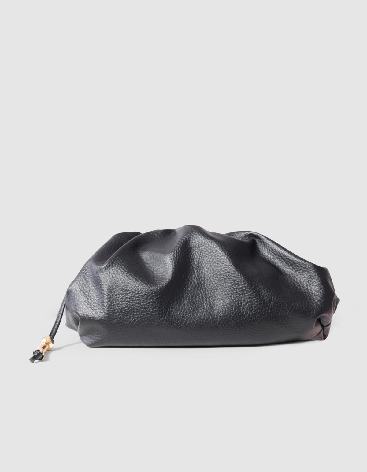 Vegane Leder-Clutch Schwarz SHOEBY ACCESSOIRES