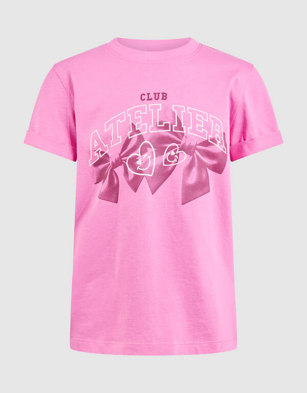 Club Atelier Kunst T-Shirt Rosa SHOEBY GIRLS