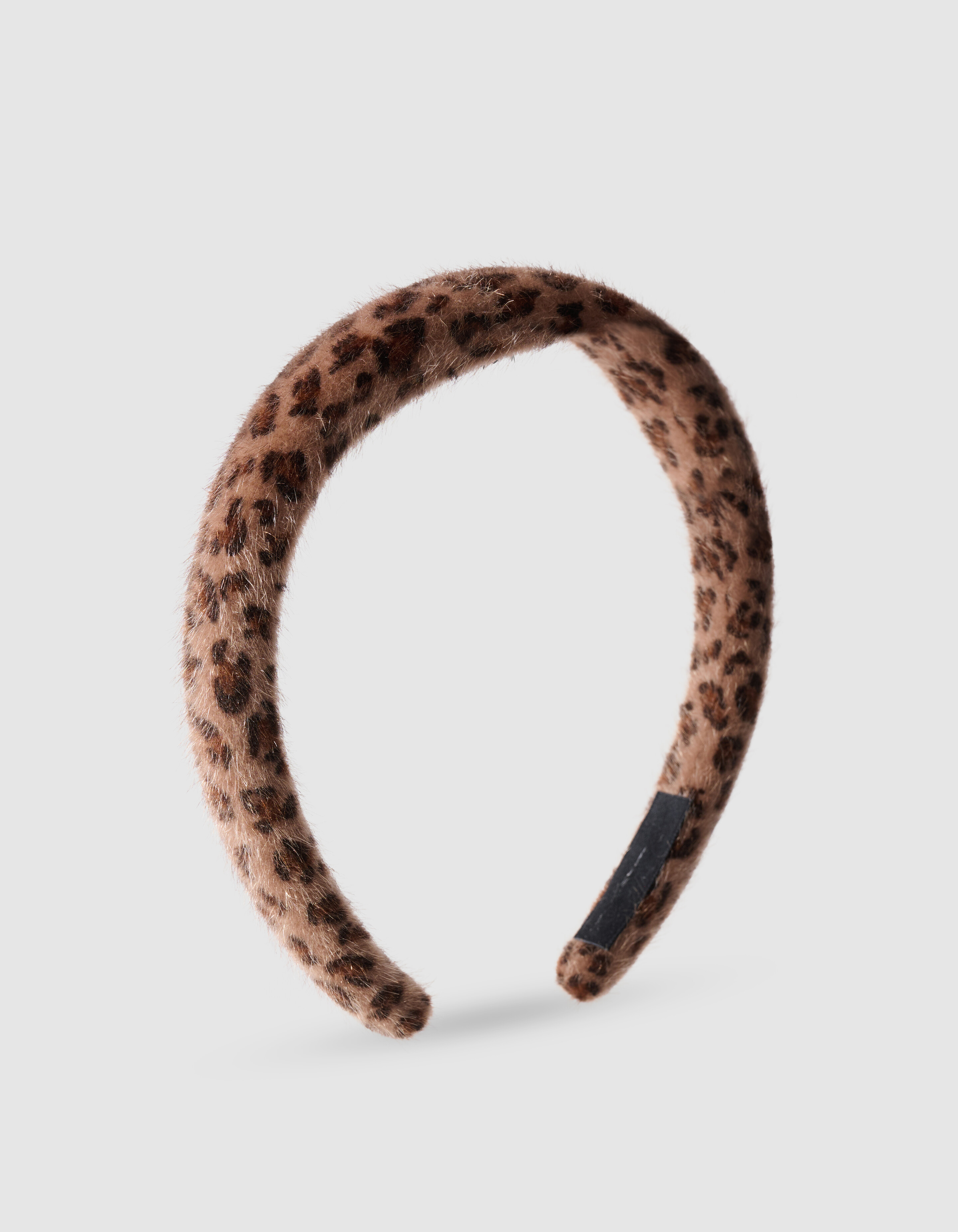 Hairy Leopard Haarband Braun SHOEBY ACCESSOIRES