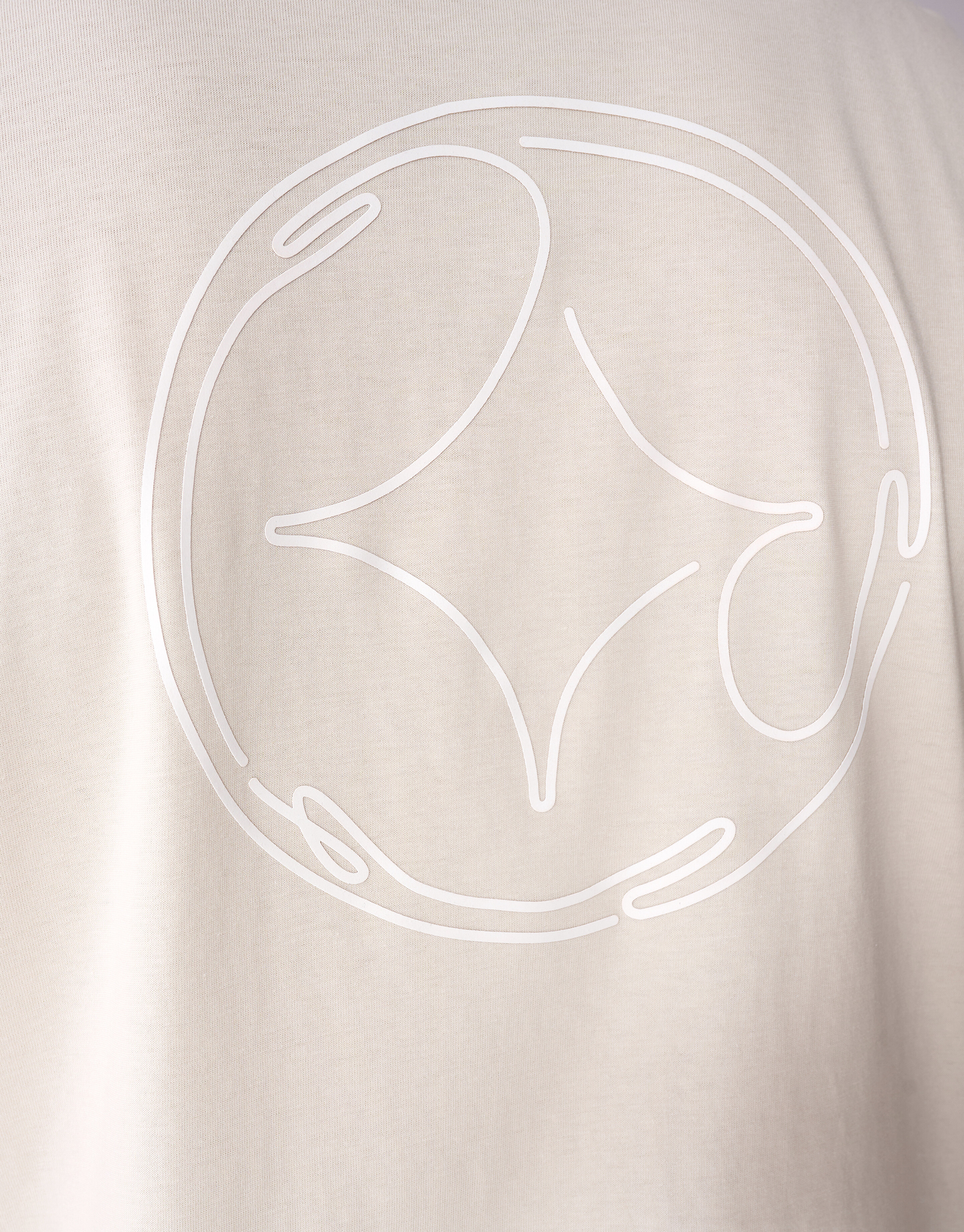 Line-Art-T-Shirt Sand SHOEBY MEN