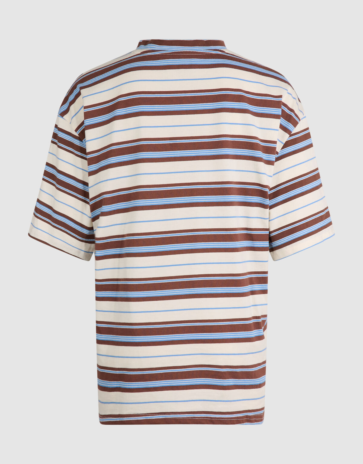 Gestreiftes T-Shirt mit Schal Gebrochenes Wei&szlig;/Sch SHOEBY WOMEN