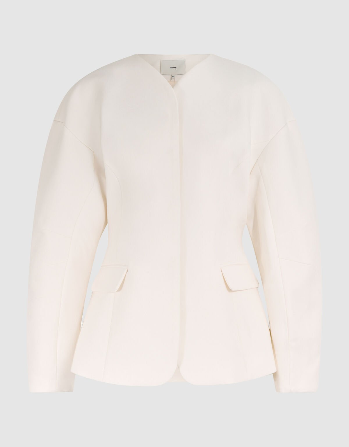 Blazer in Eiform Off White SHOEBY WOMEN