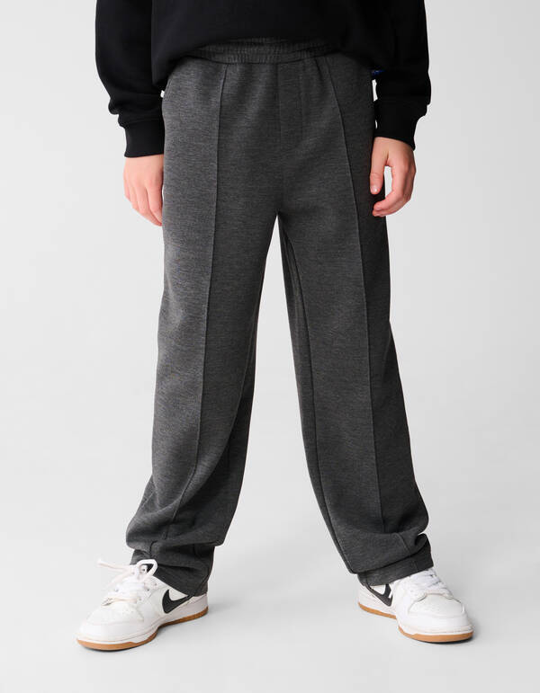 Schicke Regular Fit Hose Grau SHOEBY BOYS