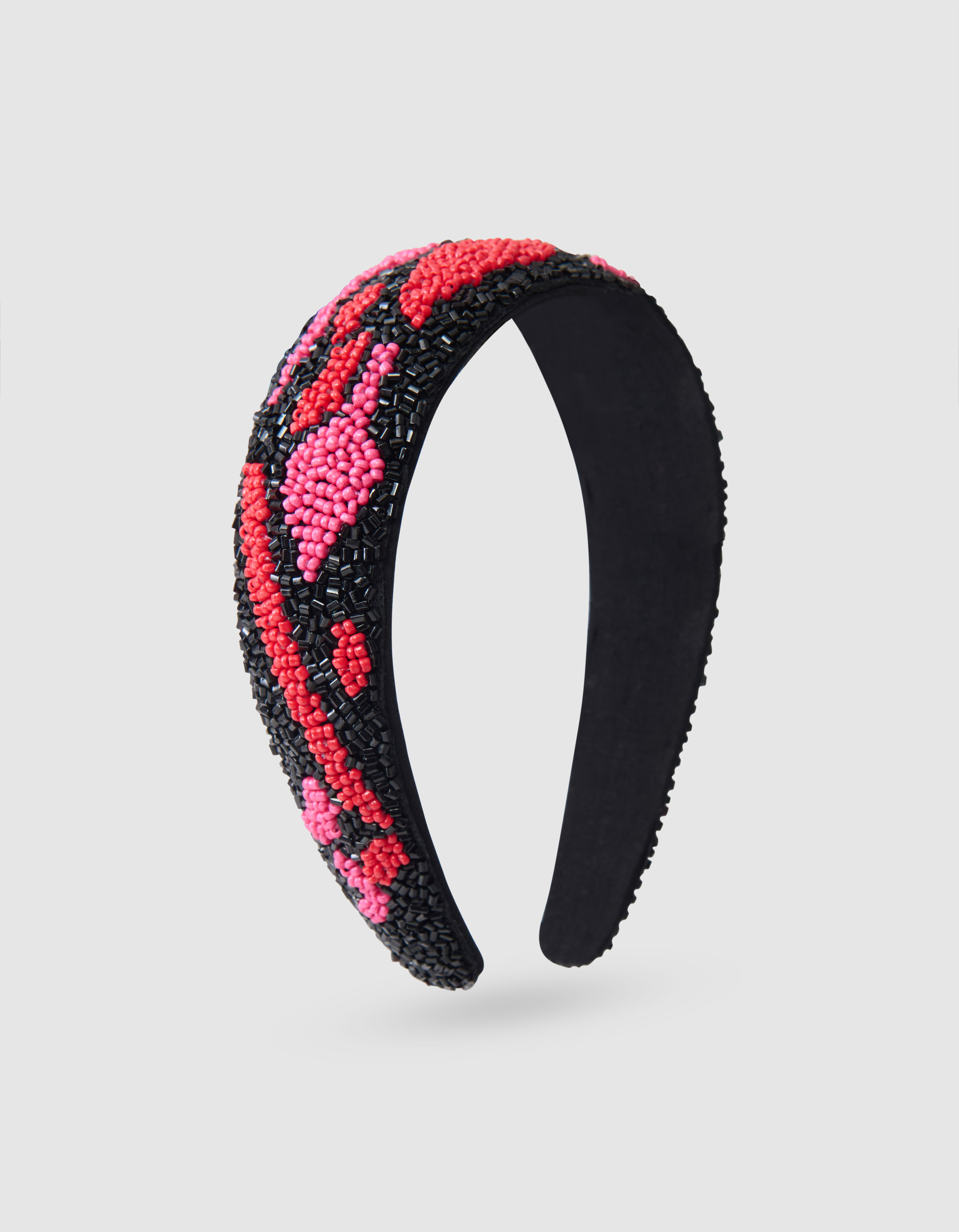 Perlen-Haarband Rosa/Rot SHOEBY ACCESSOIRES