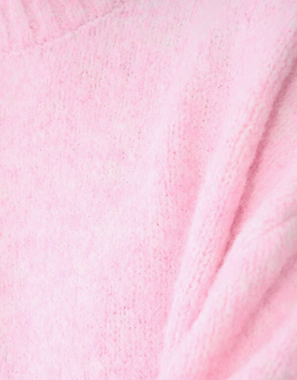 Flauschiges Kurzarmoberteil Rosa SHOEBY WOMEN