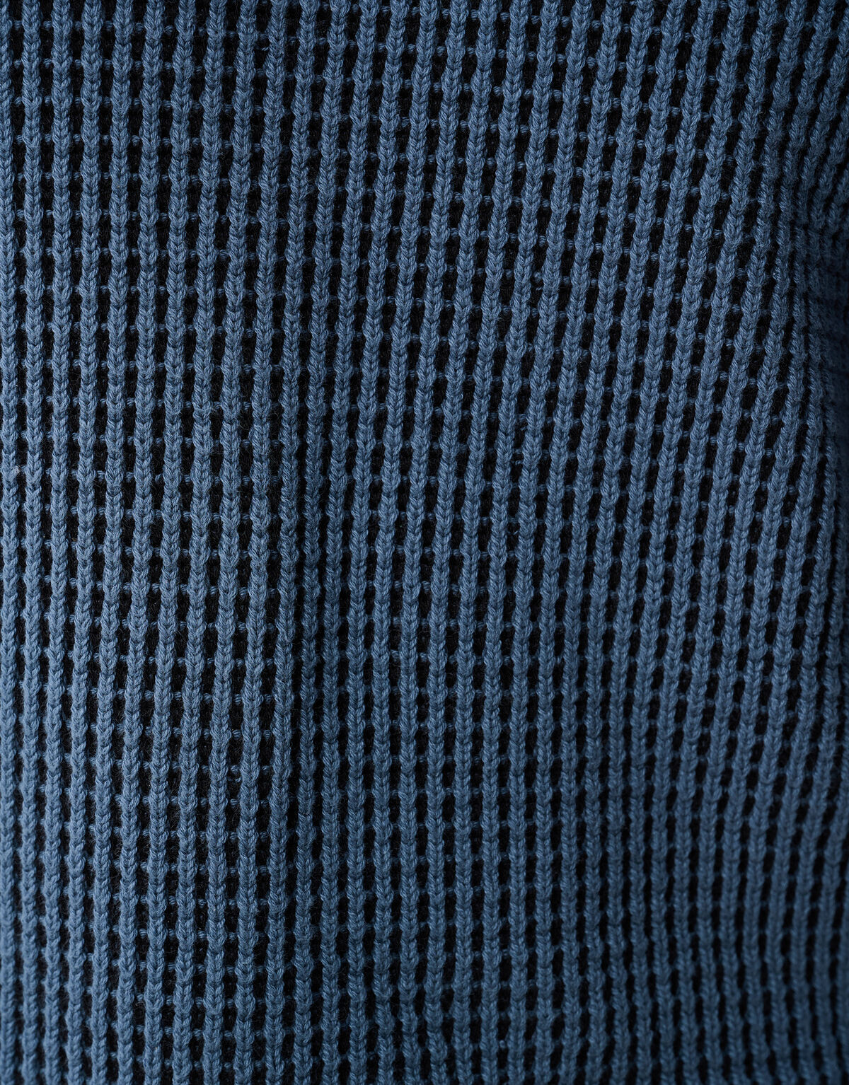 Geflochtener Strickpullover Blau SHOEBY MEN