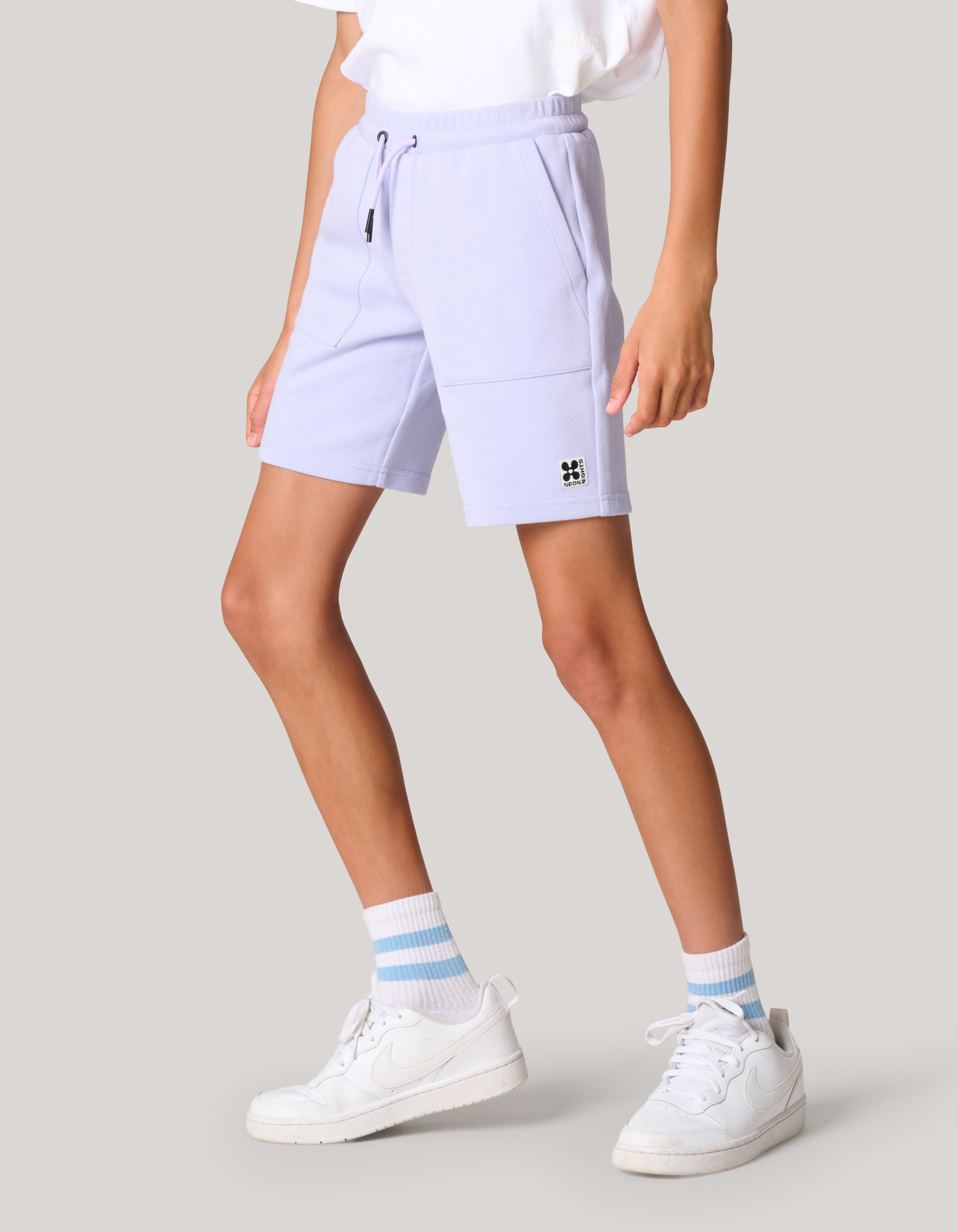 Pique Pocket Short Hellviolett SHOEBY BOYS