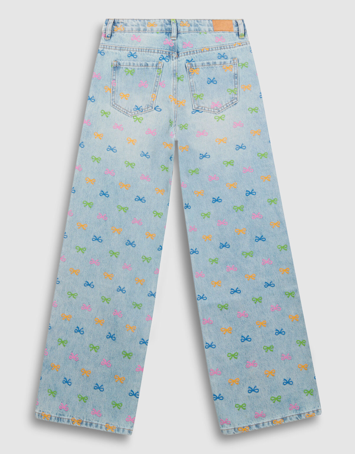 Strik Wide Leg Fit Jeans Blau SHOEBY GIRLS