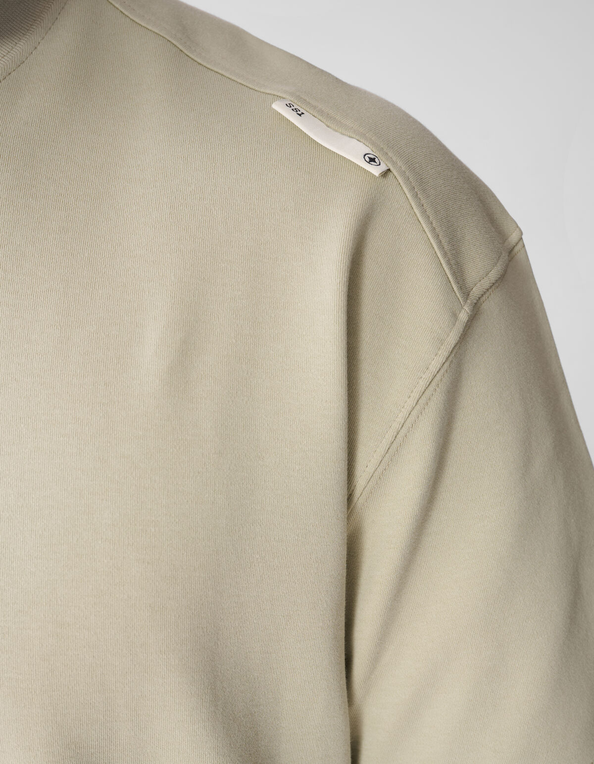 Basic Relaxed Fit T-Shirt Hellgr&uuml;n SHOEBY MEN