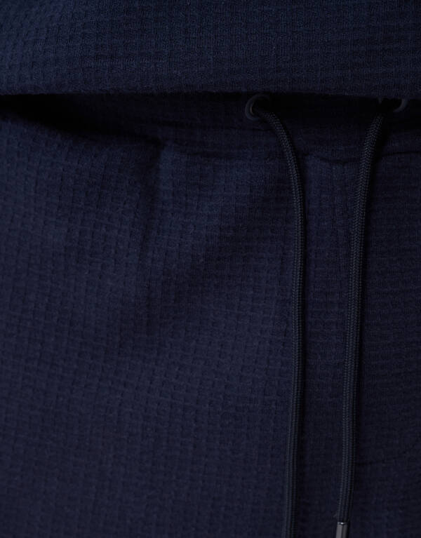 Waffeltextur Short Dunkelblau SHOEBY MEN