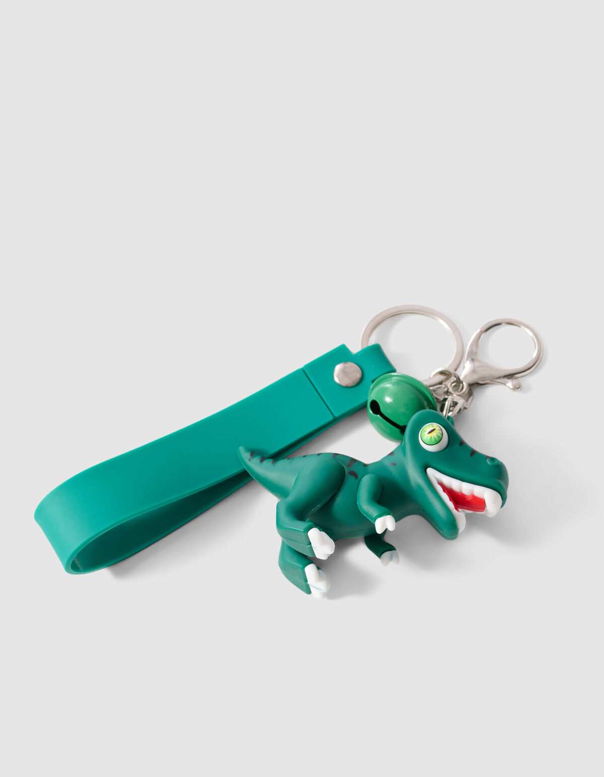 Antwoord voltooid: Gro&szlig;er Dino-Schl&uuml;sselanh&auml;nger G SHOEBY ACCESSOIRES