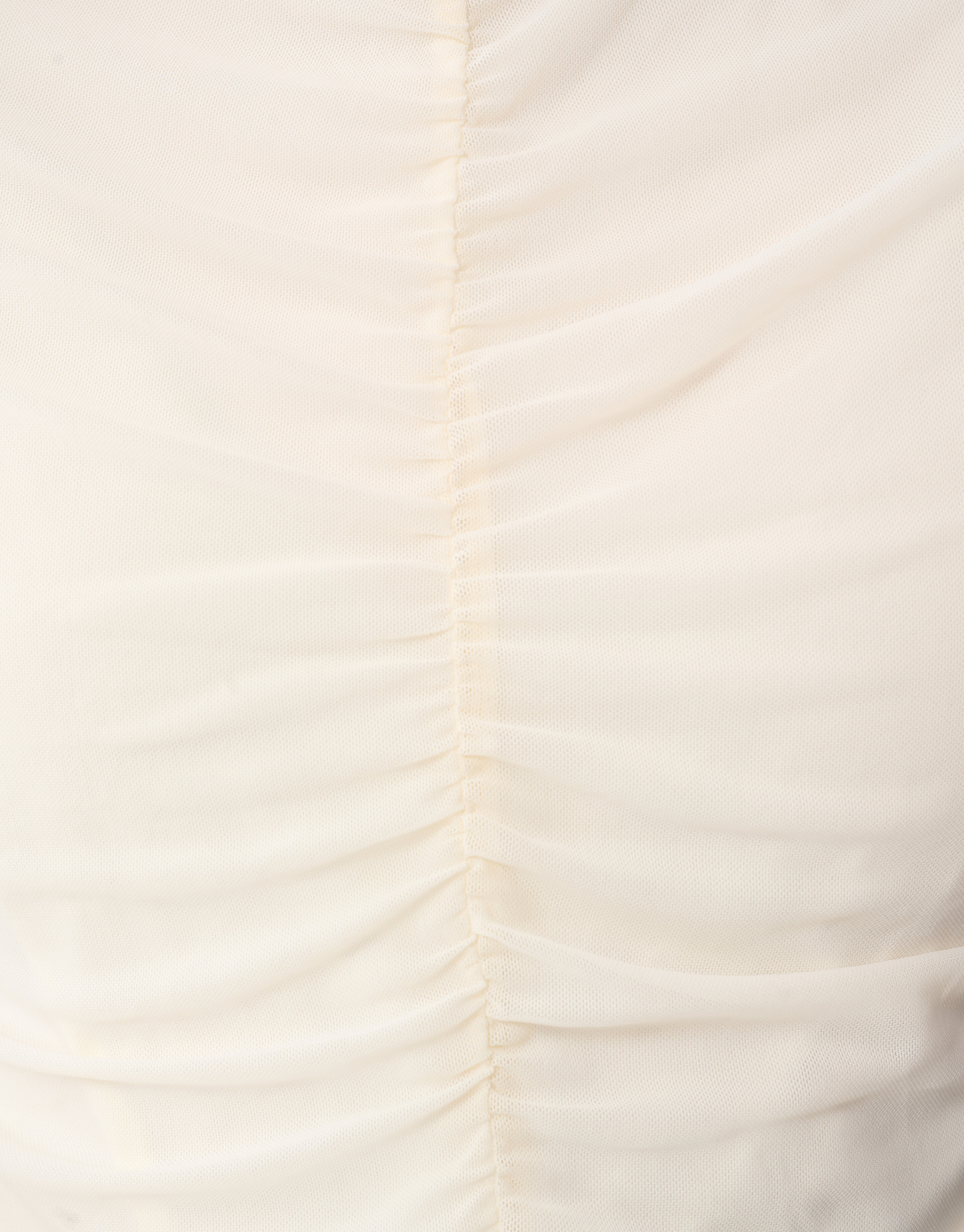 Transparenter Mesh-Top in Cremewei&szlig; SHOEBY WOMEN