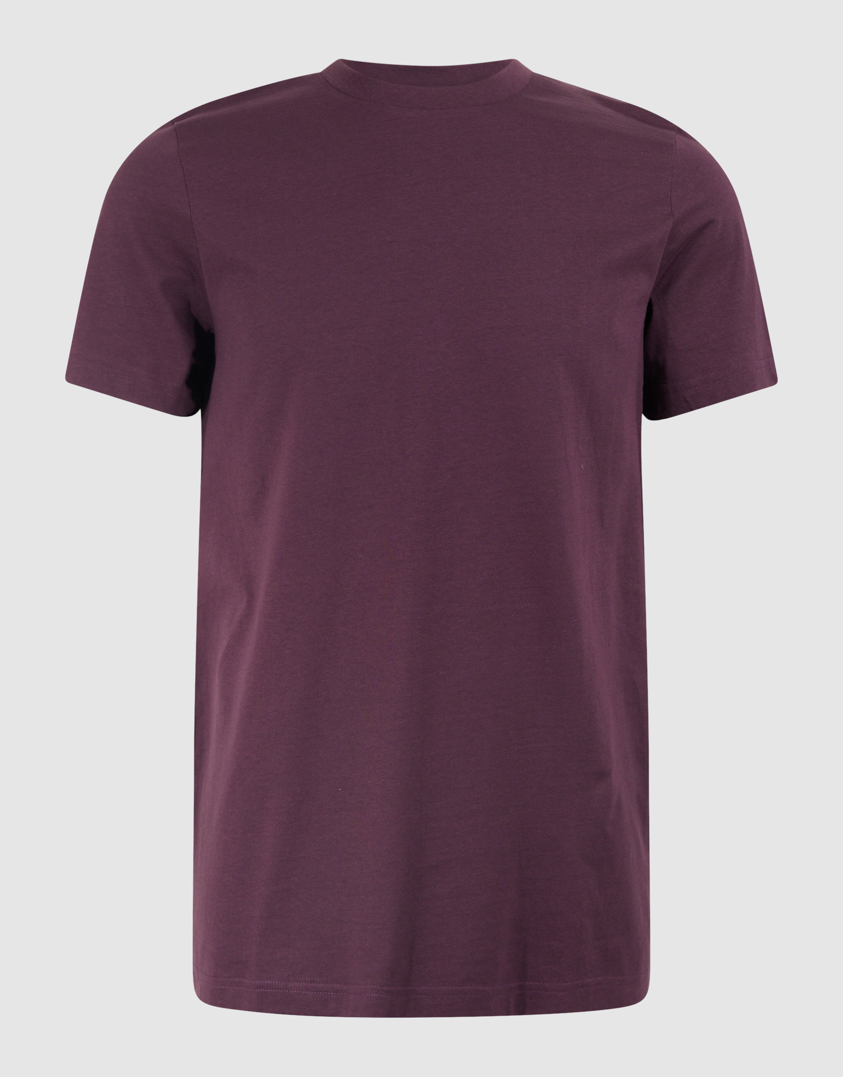 Blumen-T-Shirt Dunkelrot SHOEBY MEN