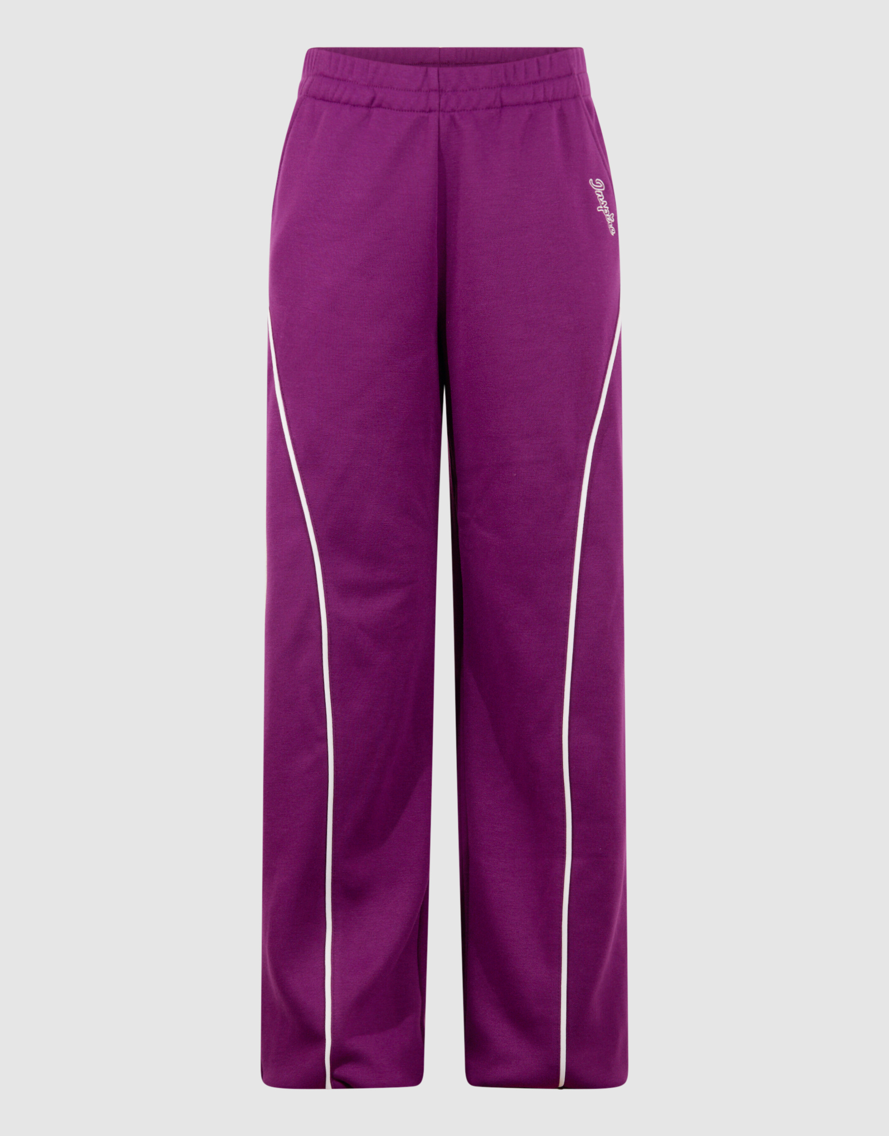 Piping Weitbein-Hose Lila SHOEBY GIRLS