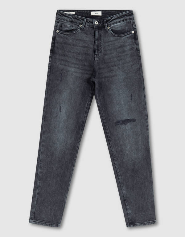 Tapered Fit Jeans Dunkelgrau L29 SHOEBY WOMEN