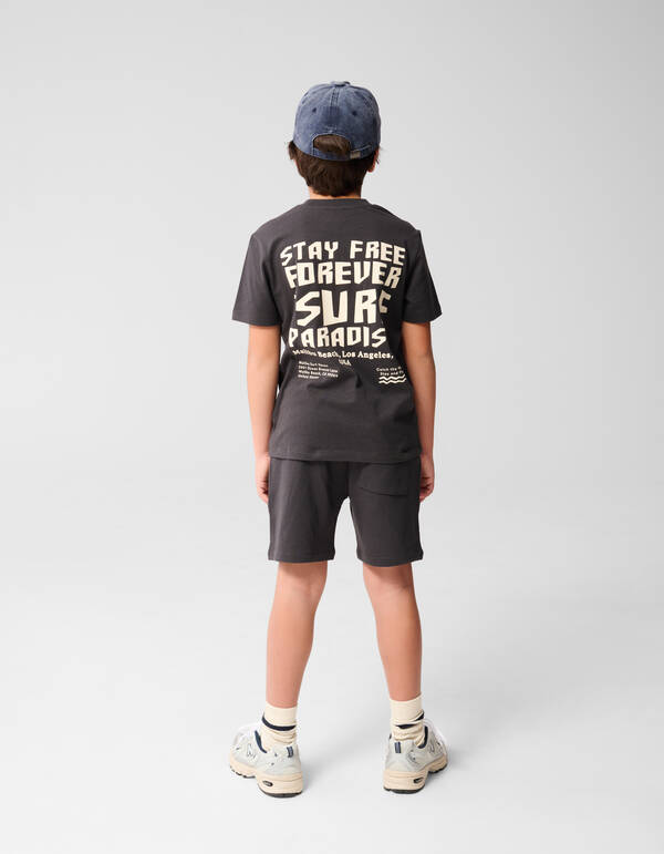 Strandkunst Kurz Dunkelgrau SHOEBY BOYS