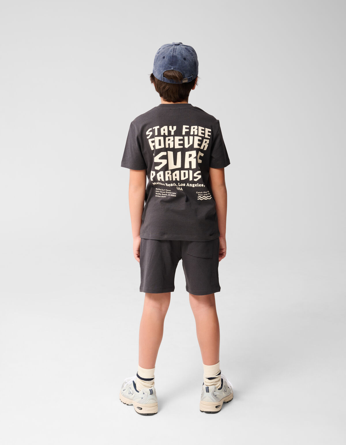Beach Short Dunkelgrau SHOEBY BOYS