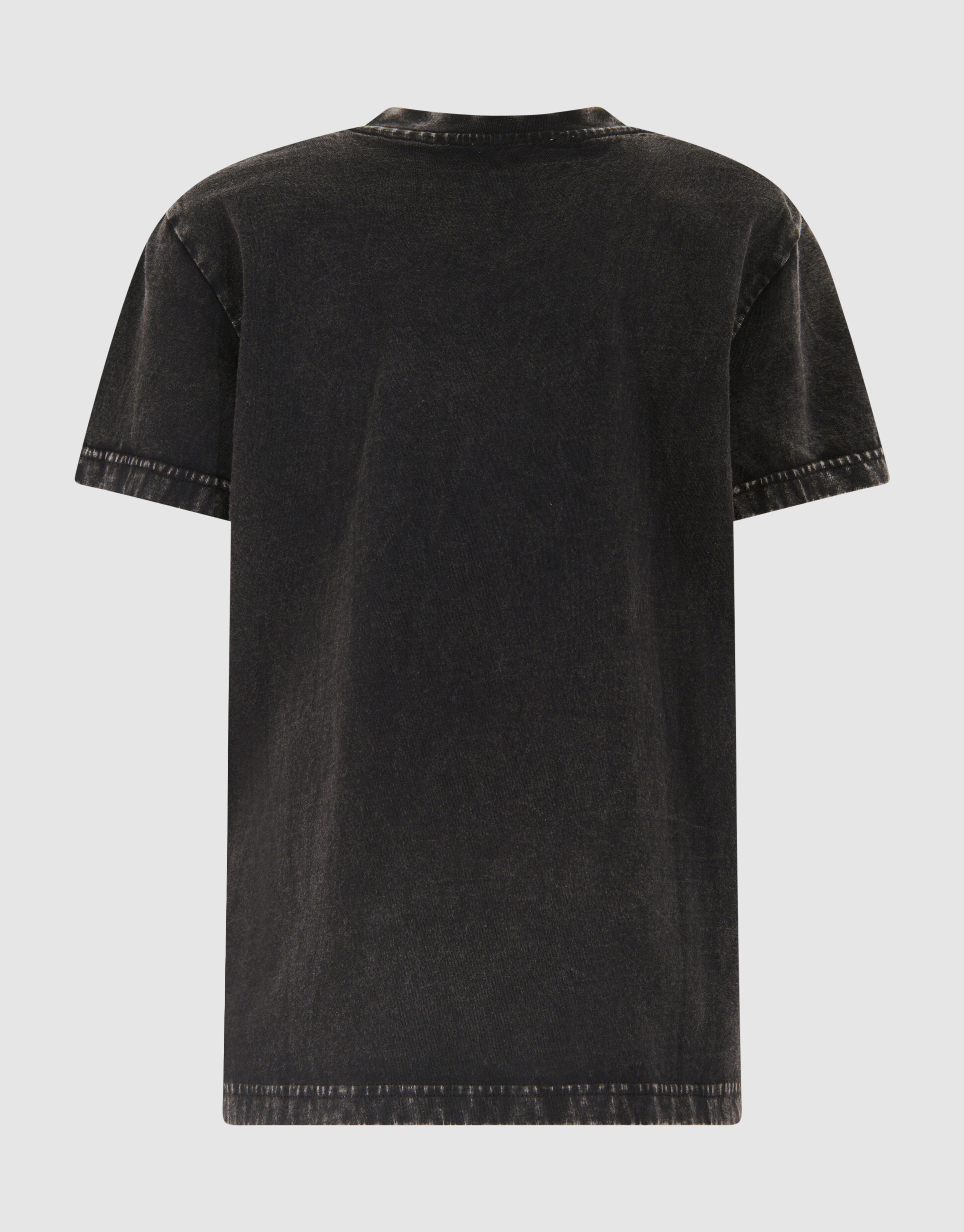 Gewaschenes Herz-T-Shirt Dunkelgrau SHOEBY GIRLS