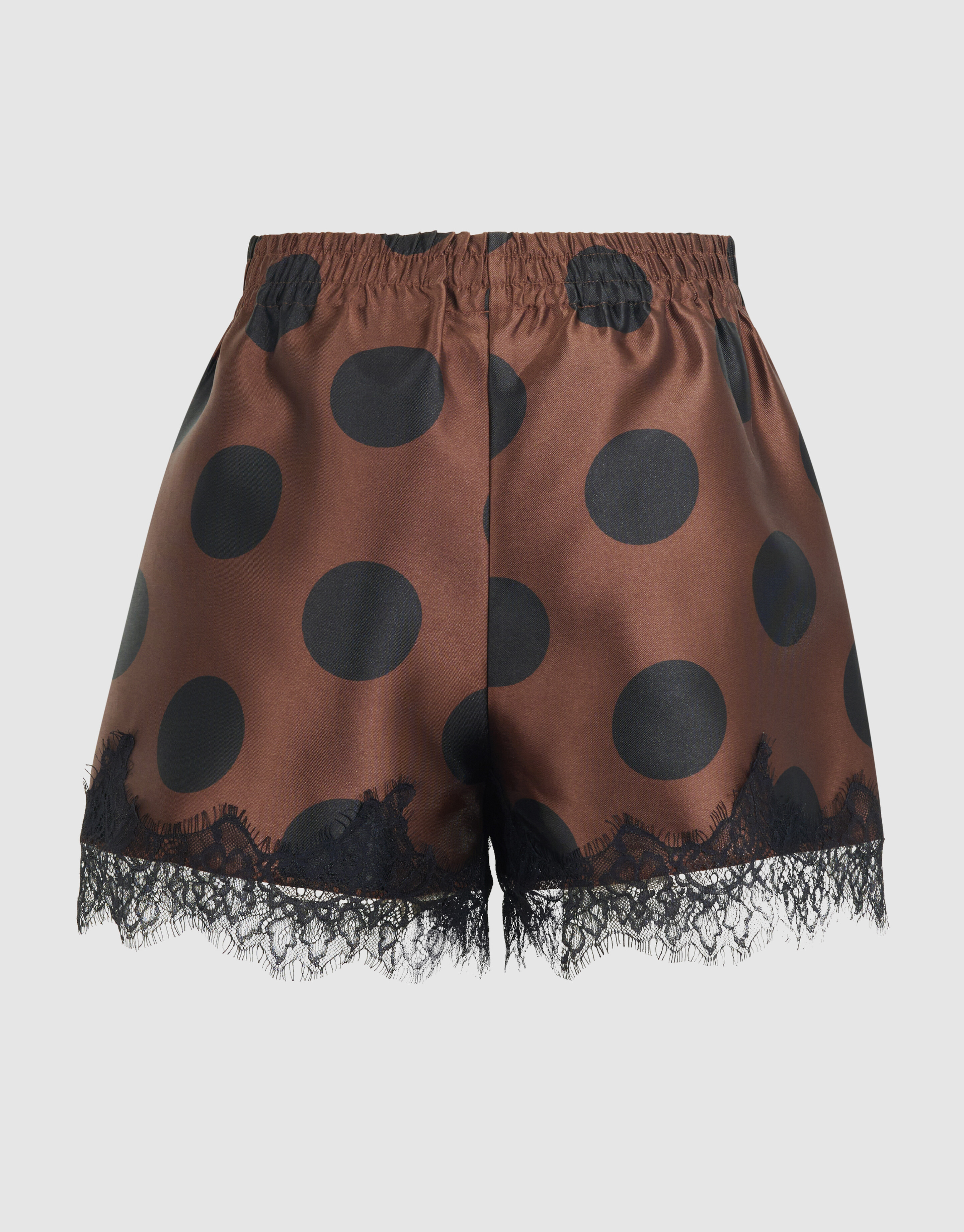 Kanten Polkadot Kurze Braun SHOEBY WOMEN