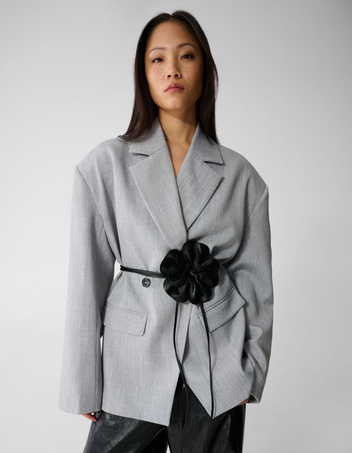 Blumenriemen Schwarz SHOEBY ACCESSOIRES