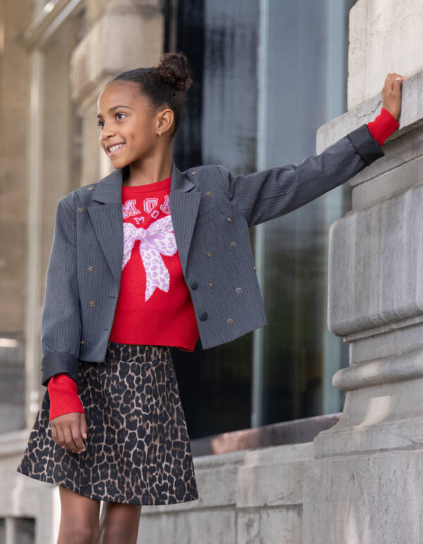 Studs Blazer Dunkelgrau SHOEBY GIRLS