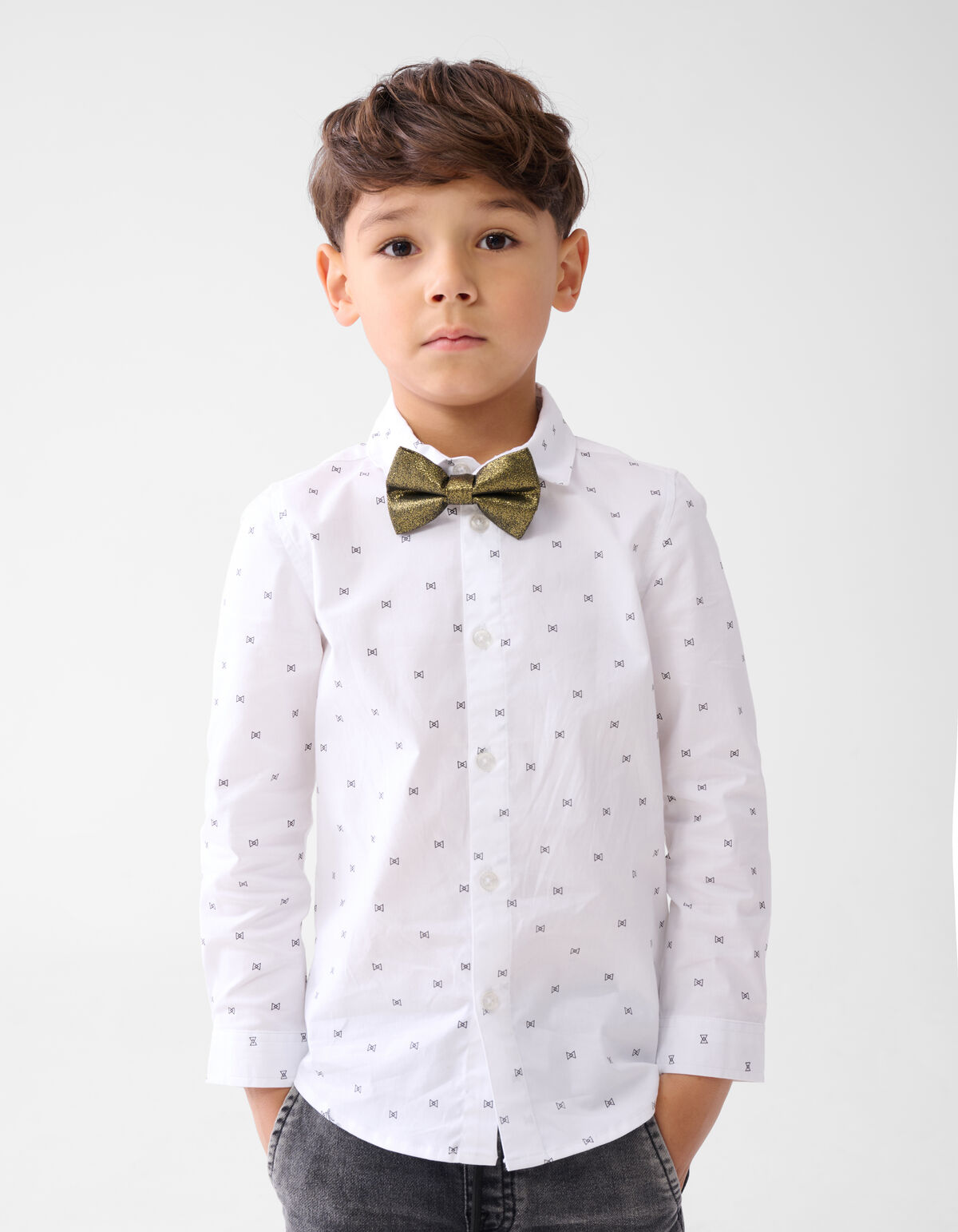 Schleife Gold SHOEBY ACCESSOIRES