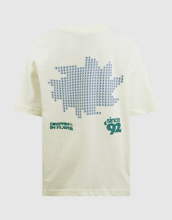 Flavor Artwork T-Shirt Off-White SHOEBY BOYS