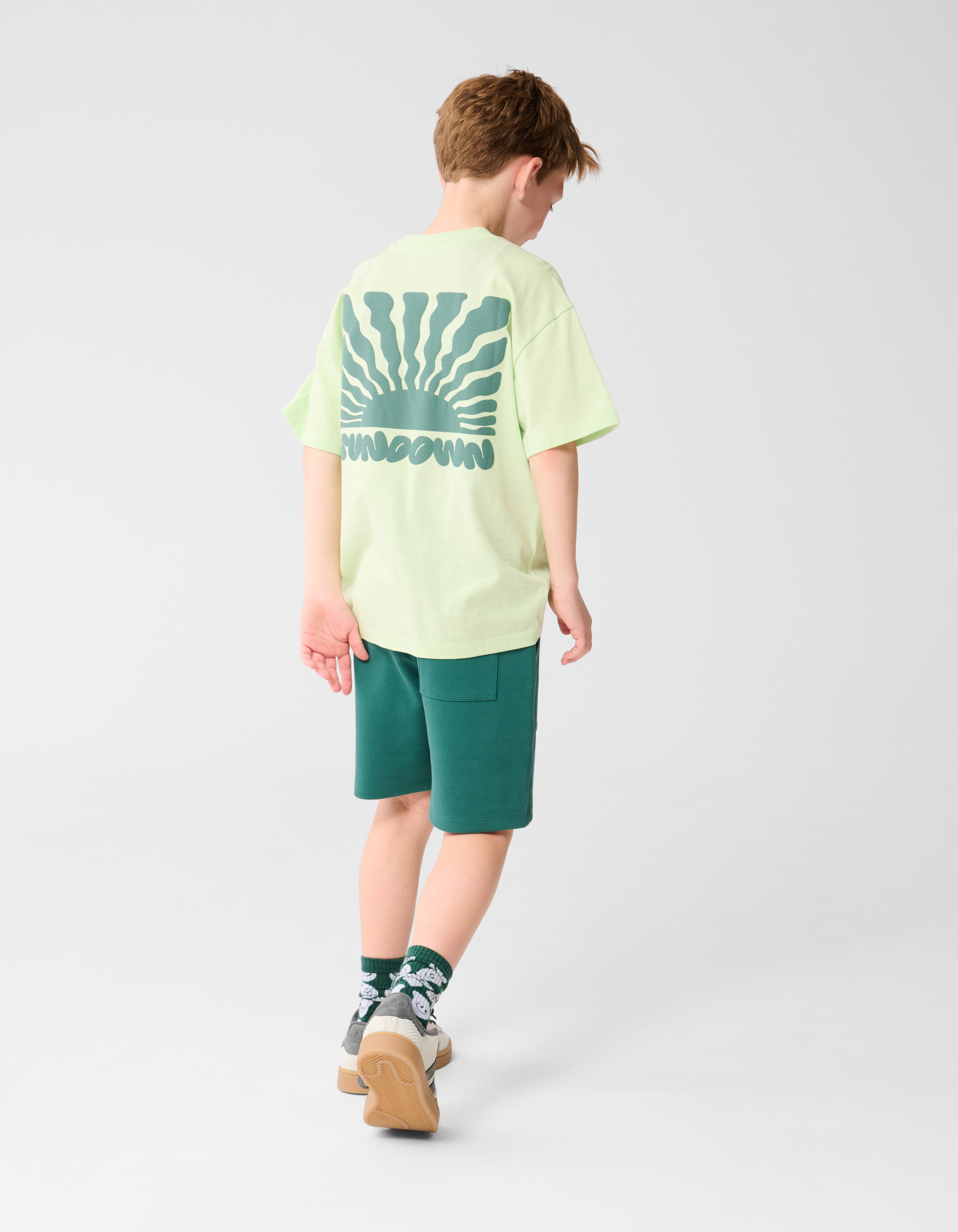 Pique Short Grün SHOEBY BOYS