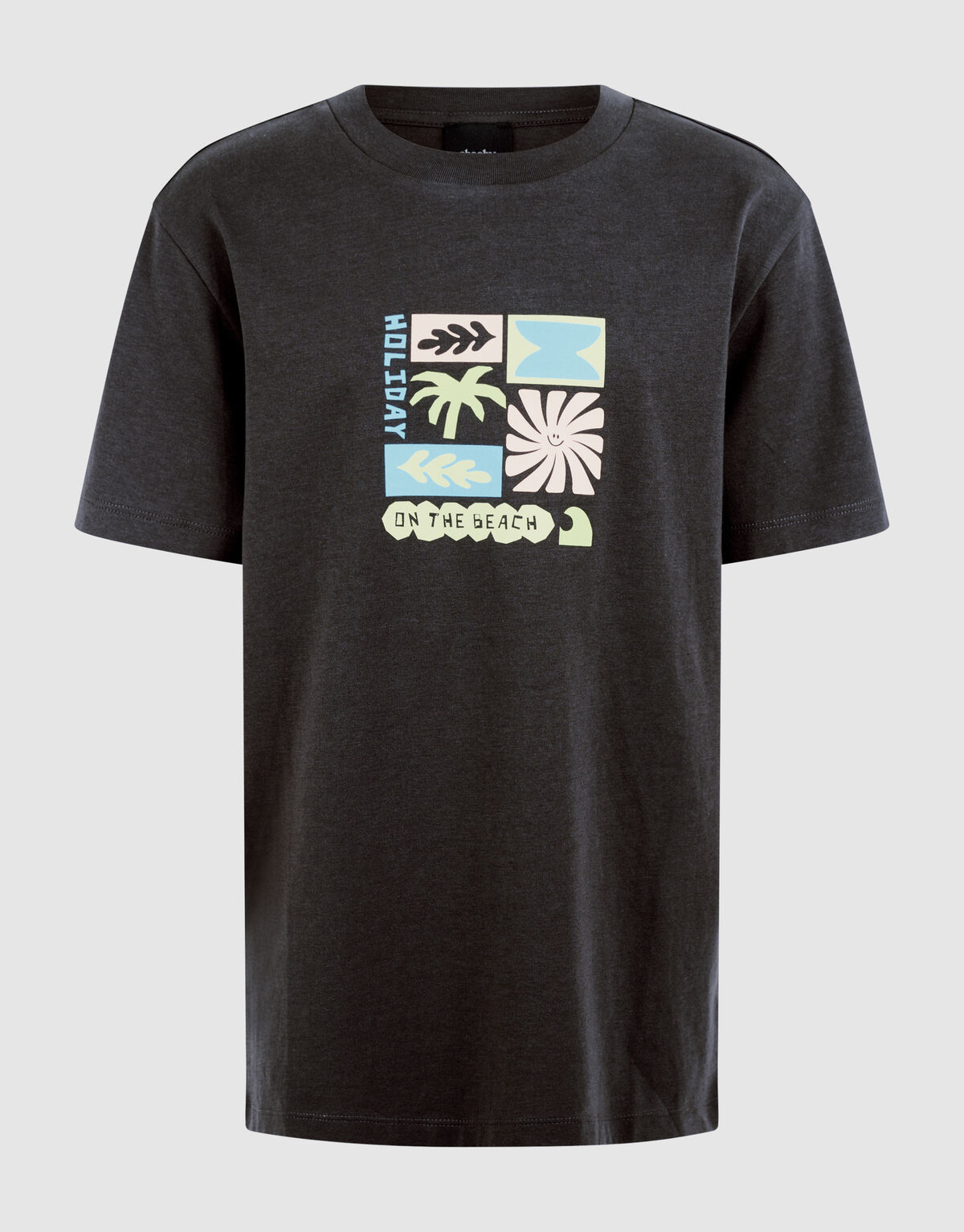 Holiday Artwork T-shirt Dunkelgrau SHOEBY BOYS