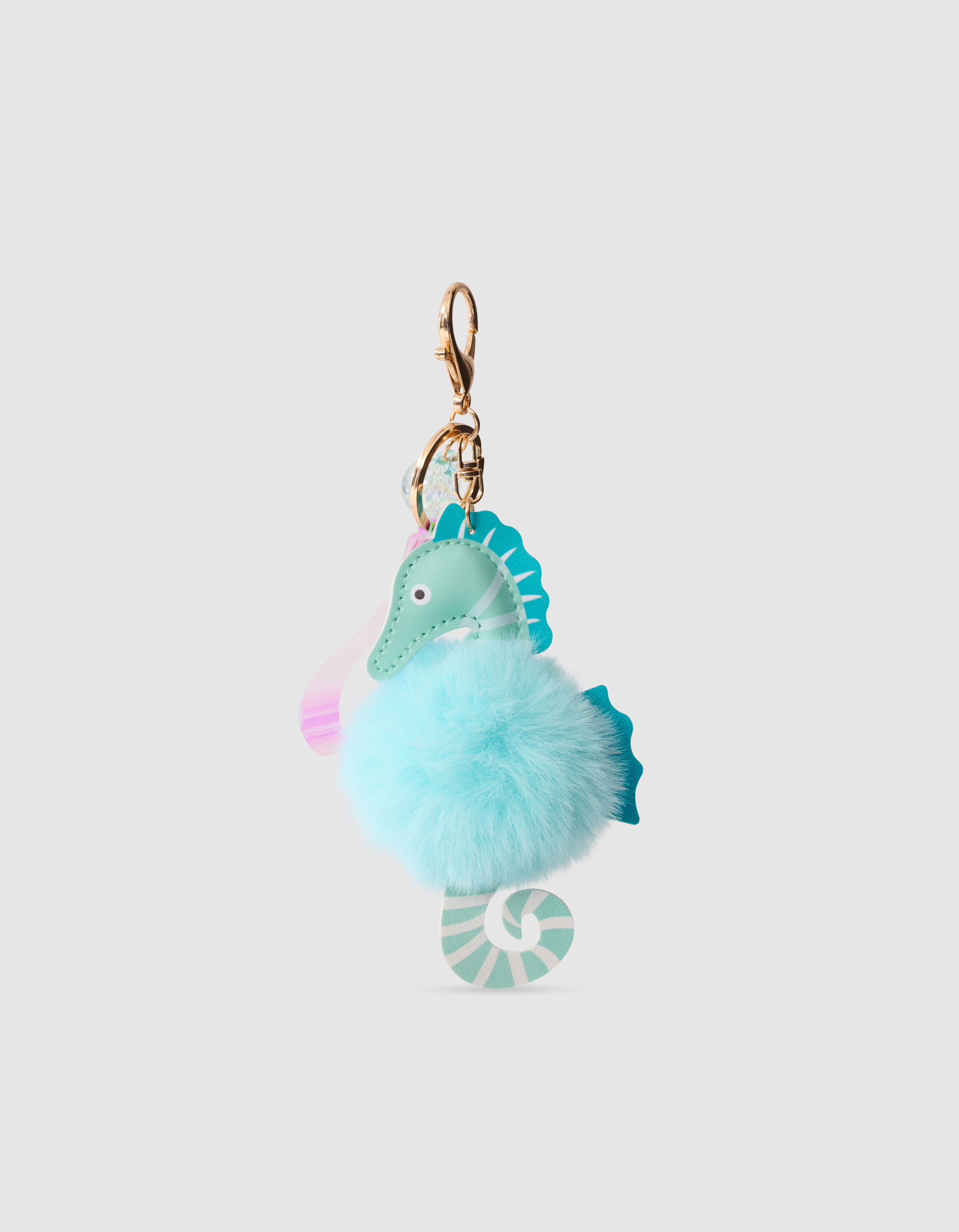 Seepferdchen Schlüsselanhänger hellblau SHOEBY ACCESSOIRES