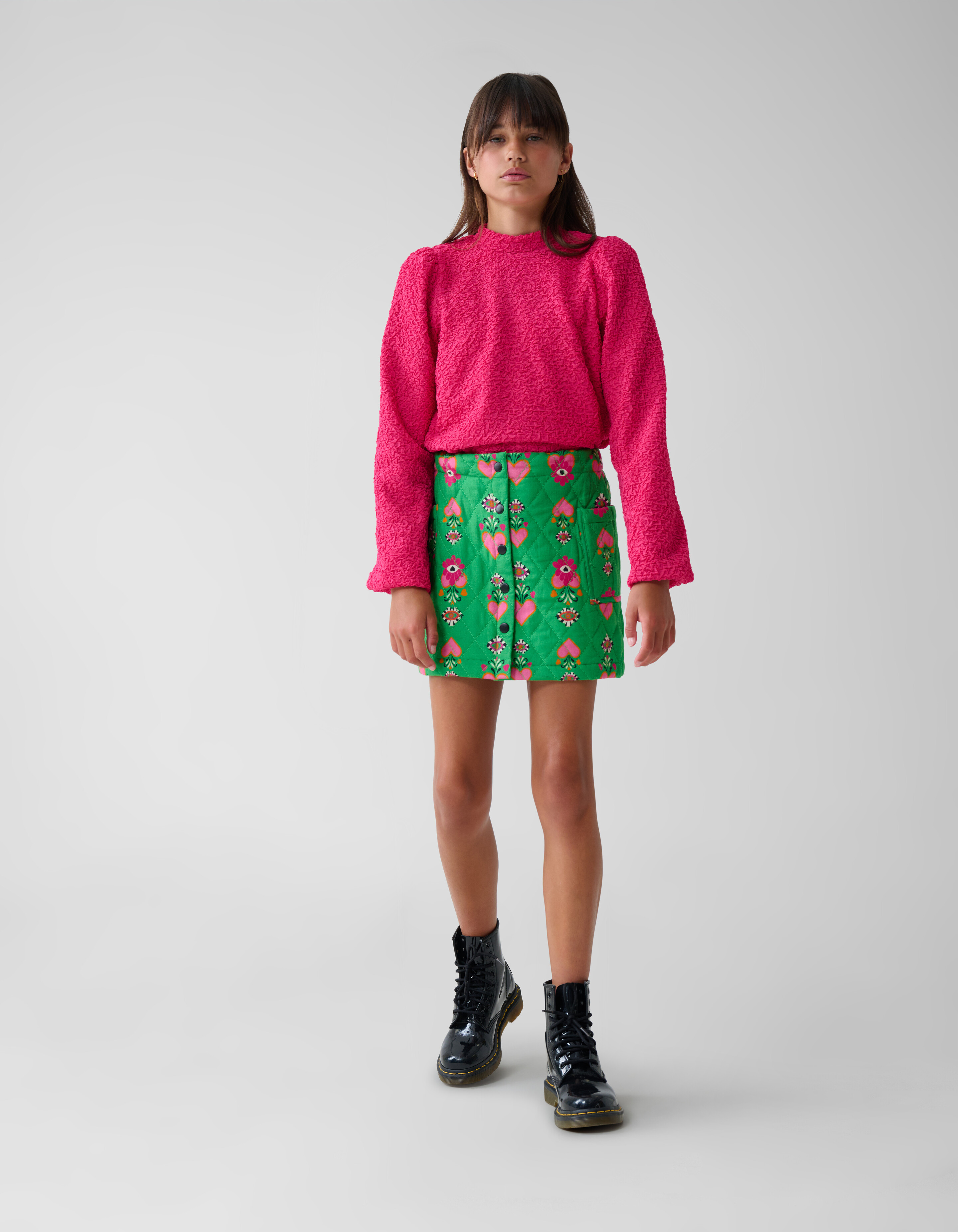 Struktur Longsleeve Rosa von Lizzy SHOEBY GIRLS