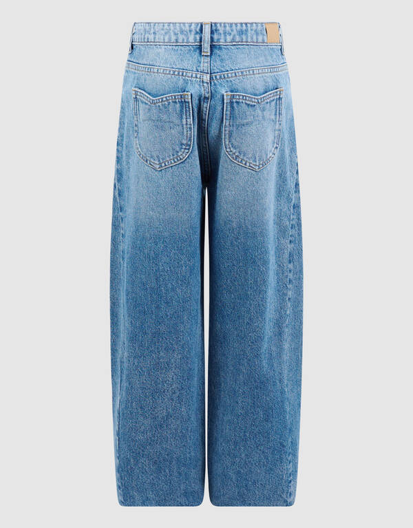 Jeans mit Naht und Barrel-Fit-Passform, blau SHOEBY GIRLS