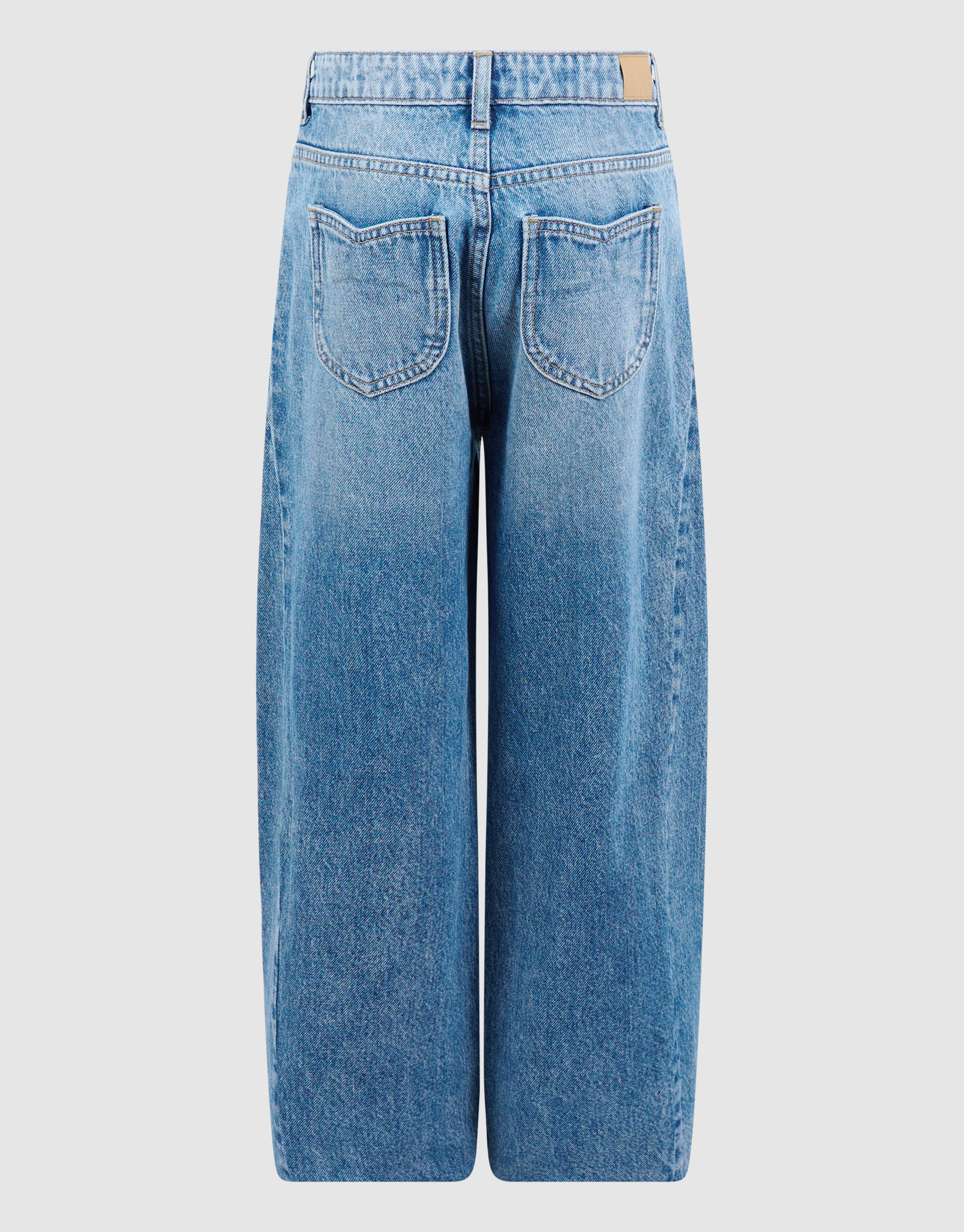 Jeans mit Naht und Barrel-Fit-Passform, blau SHOEBY GIRLS