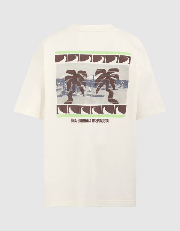 Spiaggia Artwork T-Shirt Gebrochen Wei&szlig; SHOEBY BOYS