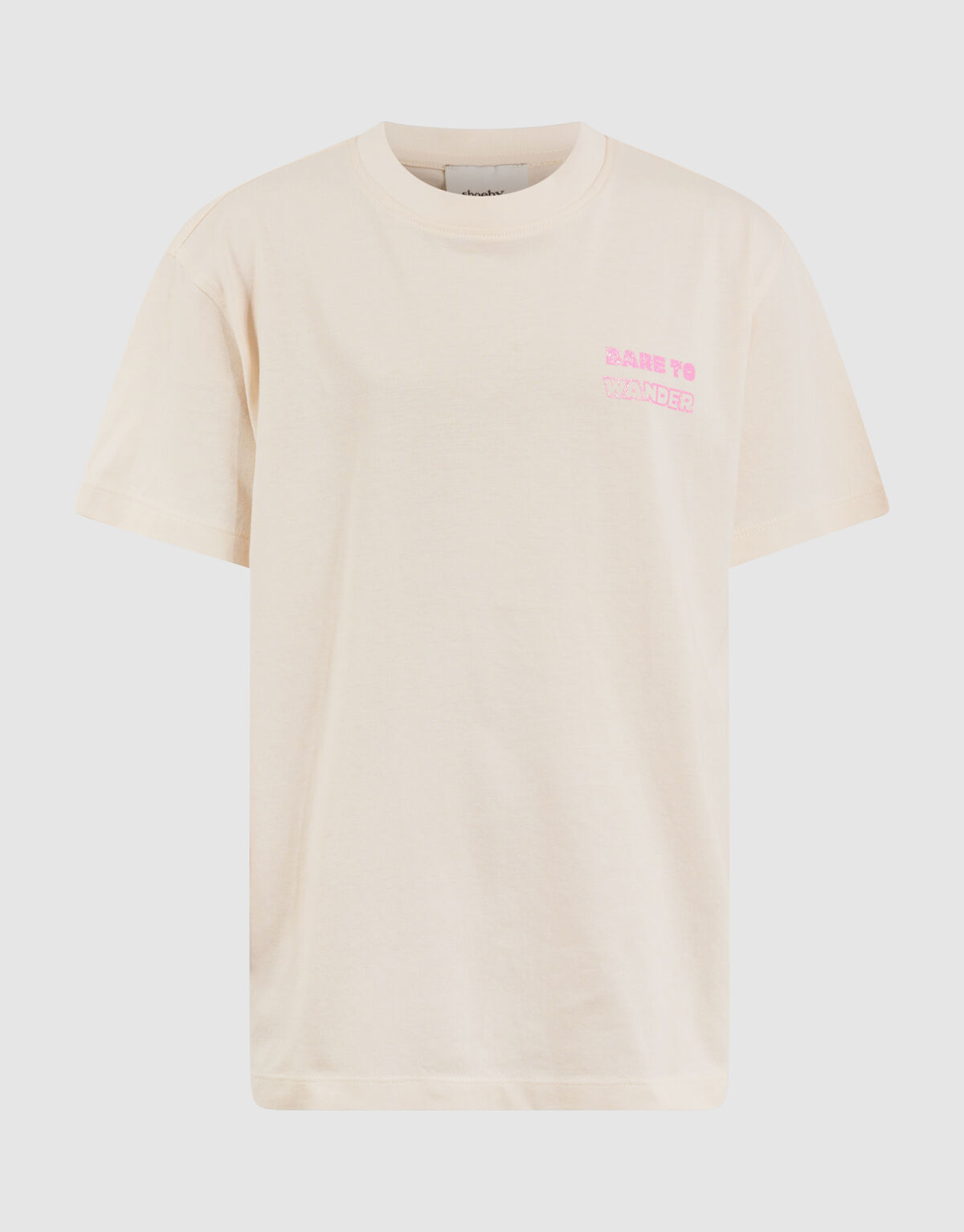 Dare To Wander Artwork T-Shirt Gebrochen Wei&szlig; SHOEBY GIRLS