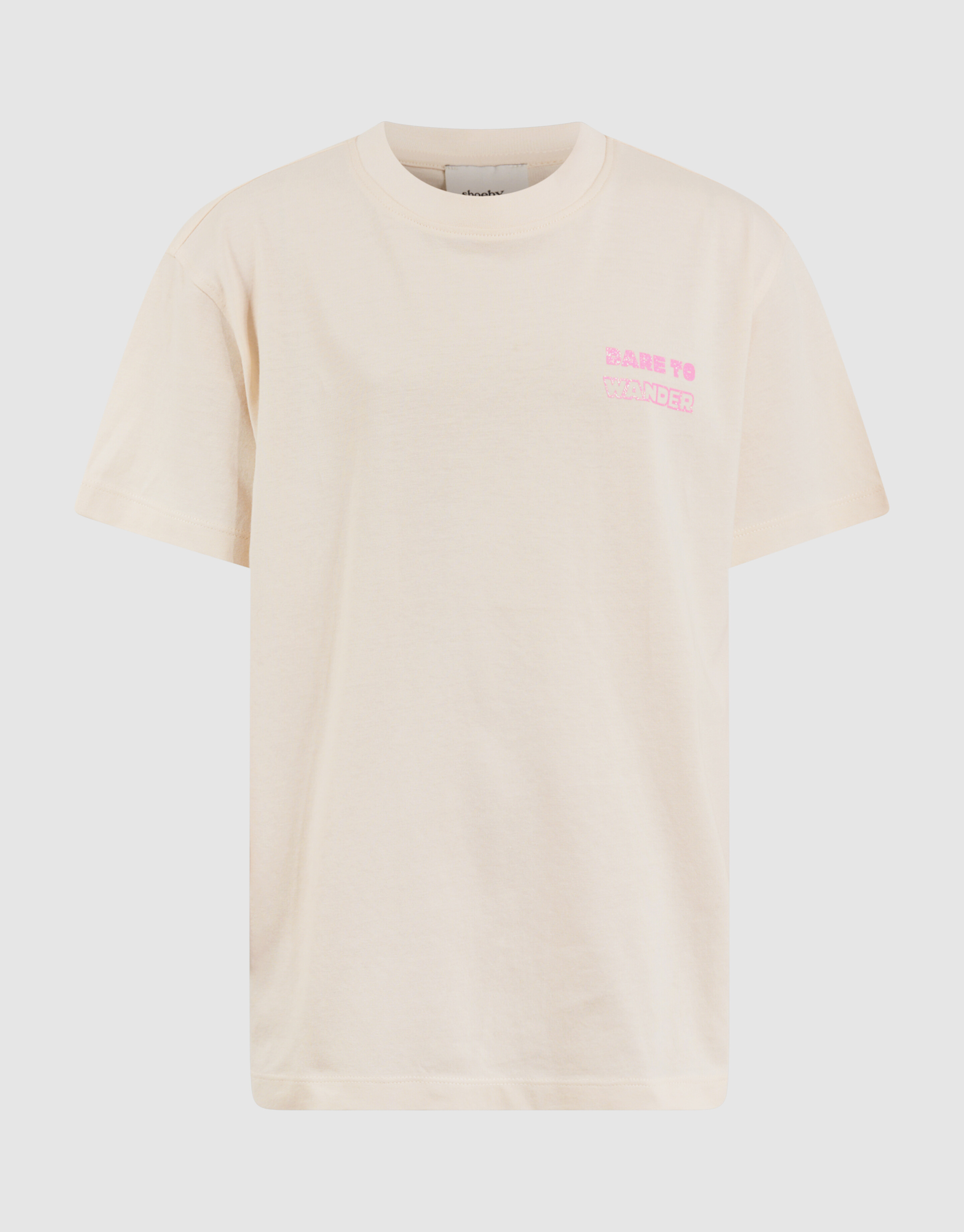 Dare To Wander Artwork T-Shirt Gebrochen Wei&szlig; SHOEBY GIRLS