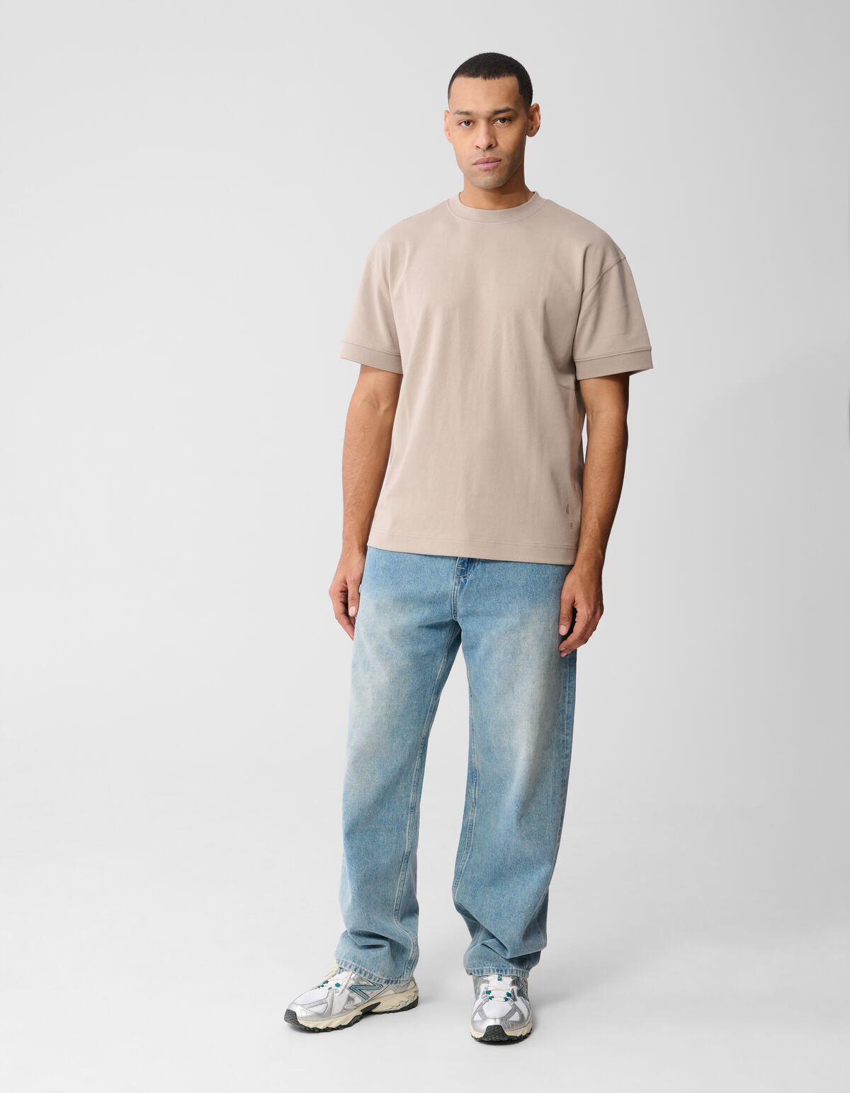 Baggy Fit Jeans Mediumstone L33 SHOEBY MEN