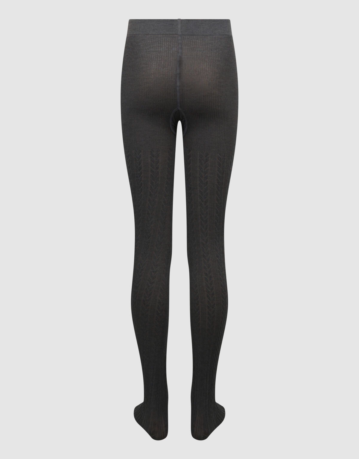 Zopfmuster-H&ouml;schen Dunkelgrau SHOEBY ACCESSOIRES